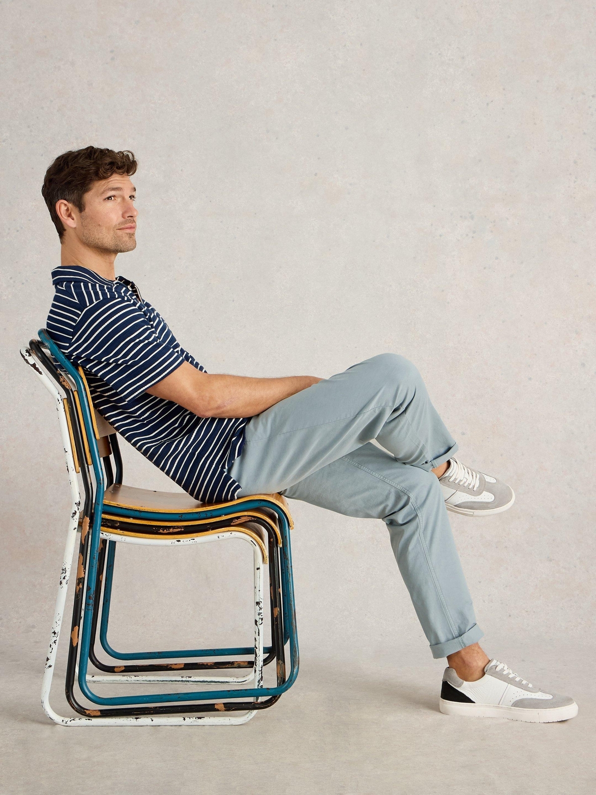 Pantalon Chino Sutton En Coton Biologique - 38/R