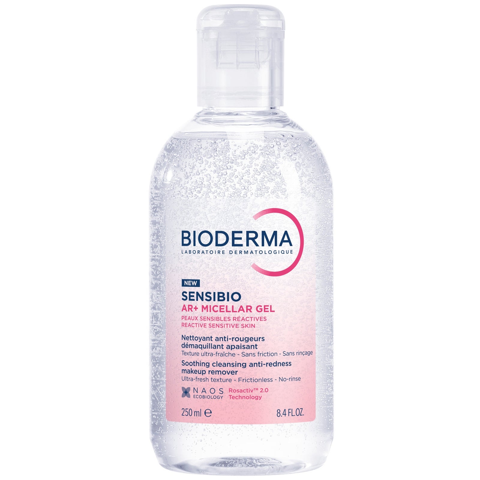 Bioderma Sensibio Gel Micelar Desmaquillante y Limpiador Calmante Antirrojeces 250 ml