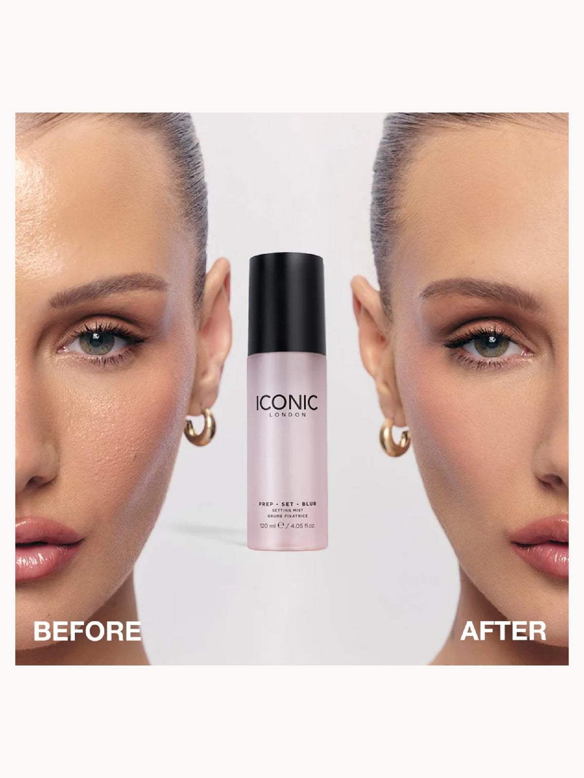 ICONIC London Prep Set Blur Setting Spray 120ml 3
