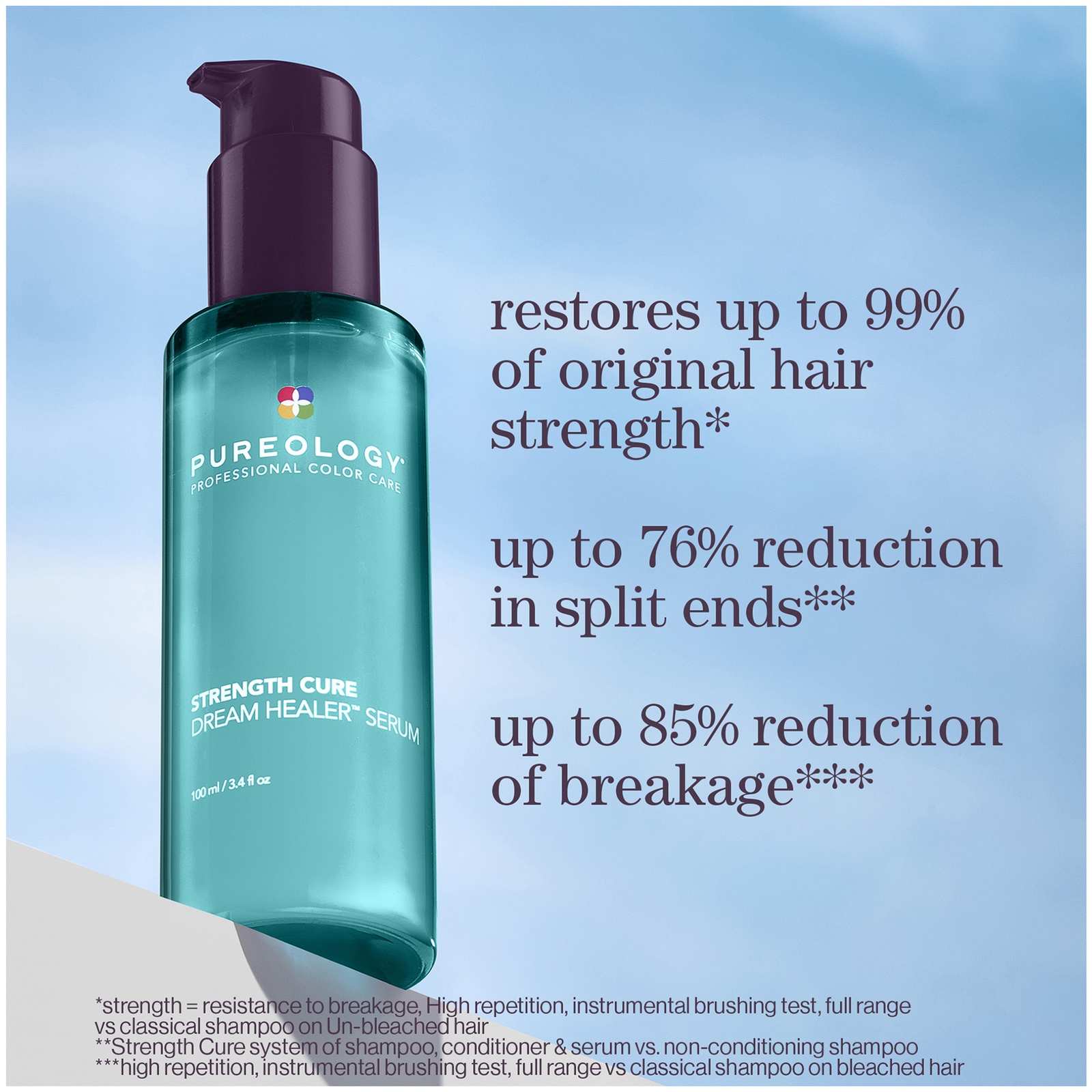 Thumbnail - Pureology Strength Cure Dream Healer Serum for Damaged Hair 100ml