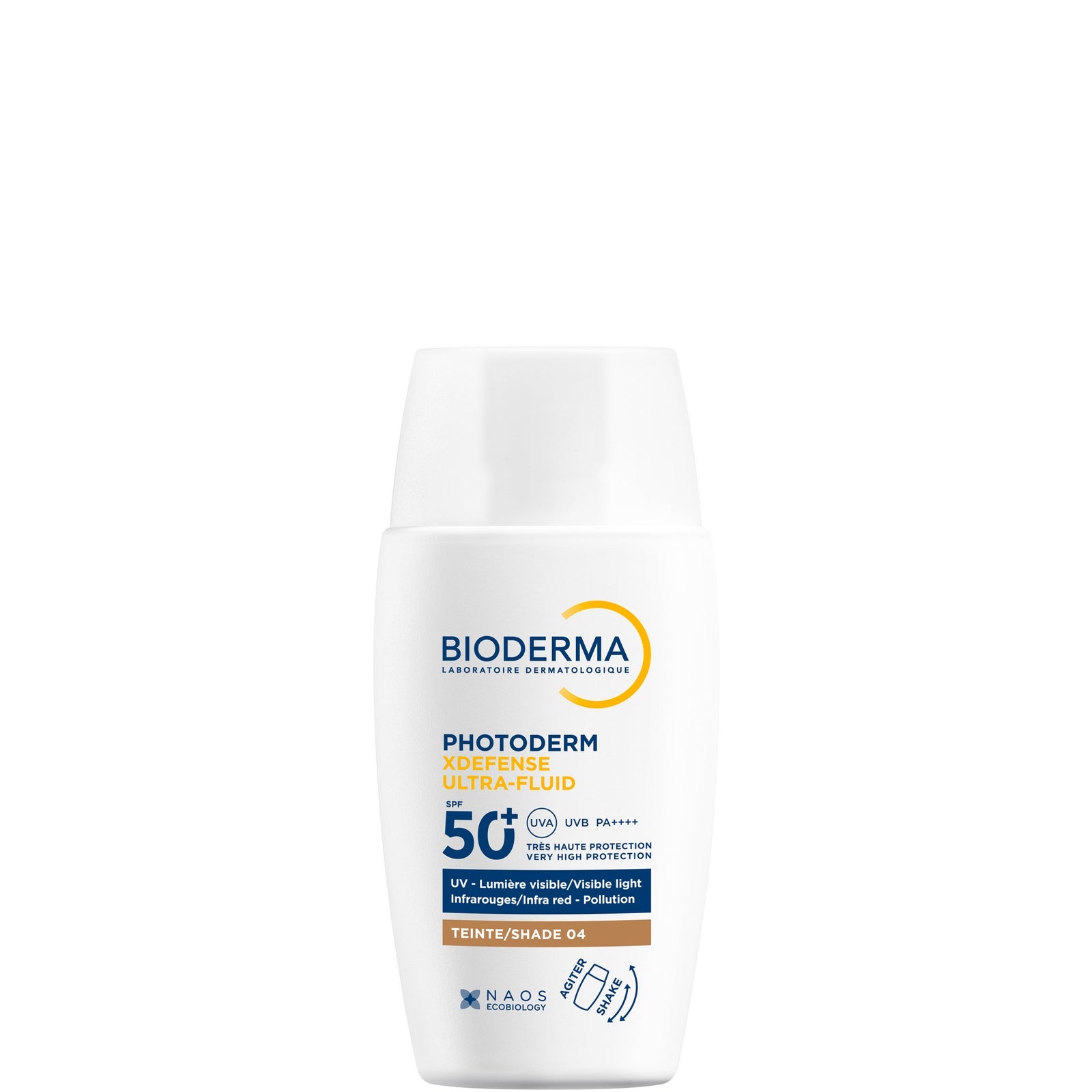 Bioderma XDefense Ultra Fluid SPF50+| Suncare and Urban Protection 40ml (Various Shades) - Shade 04