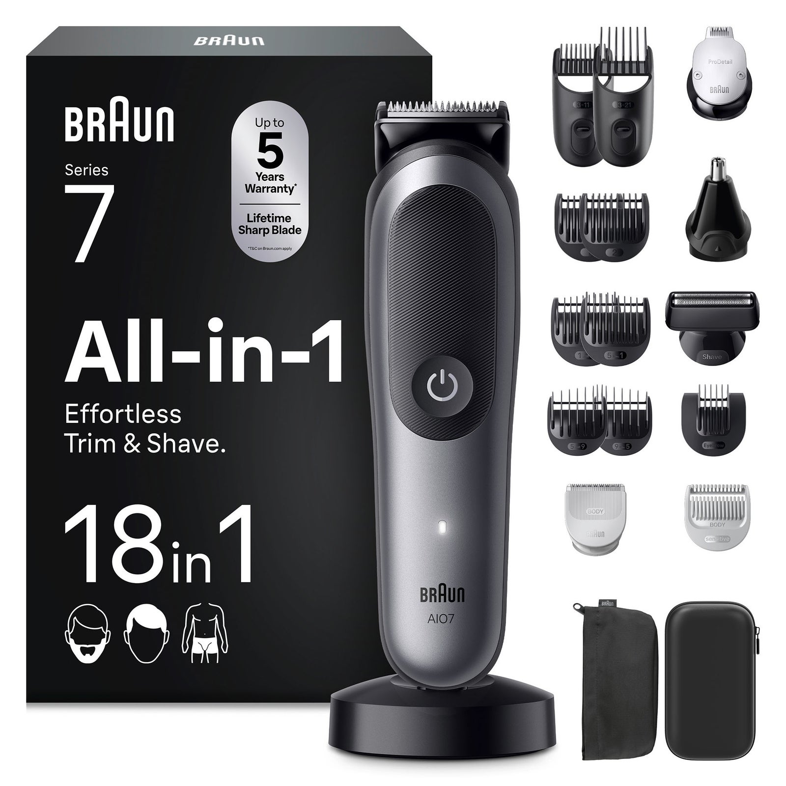 Braun All-in-One Series 7 18-in-1 Set AIO7585: retailer-supplied image