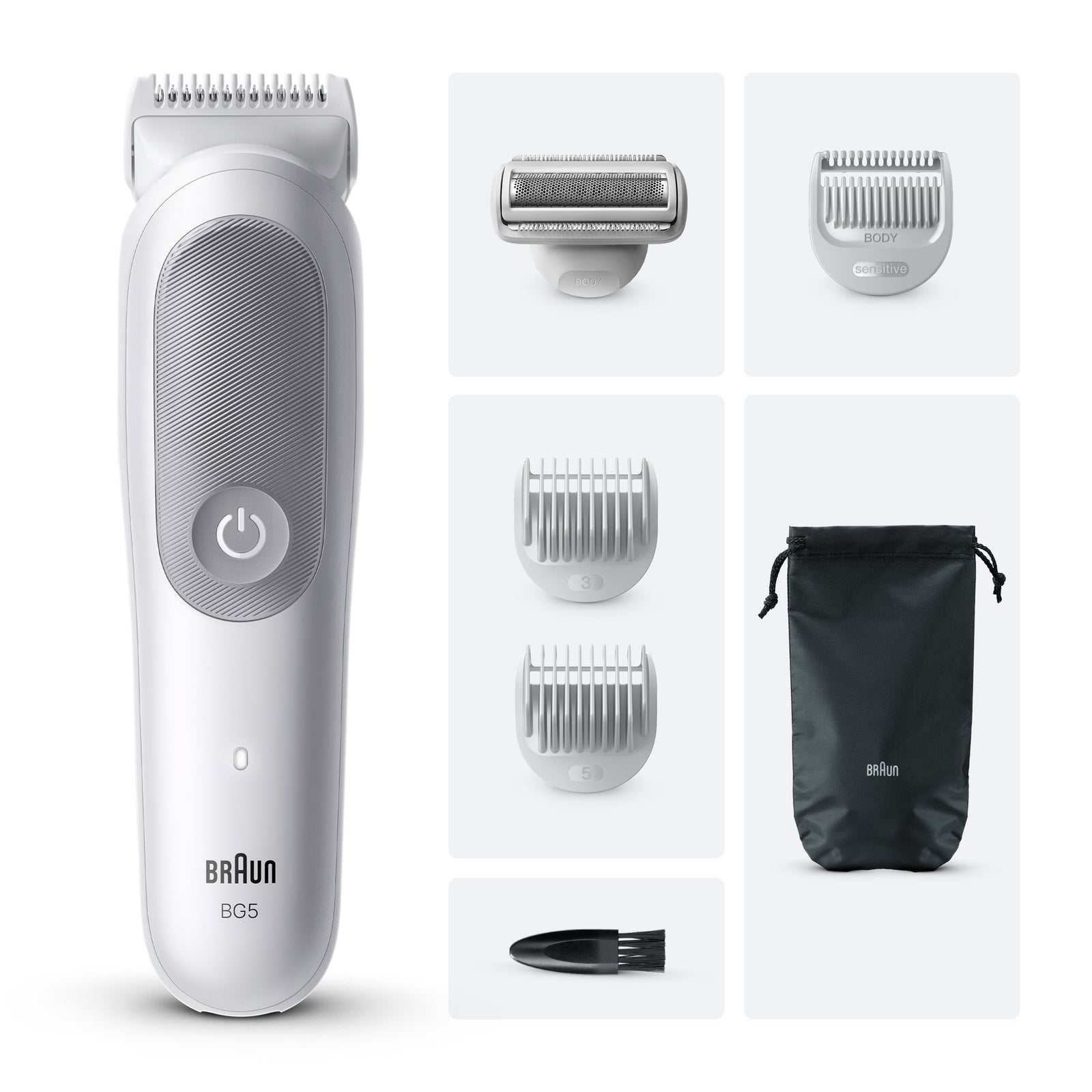Braun Men's Bg5550 Body Groomer Lght Grey - Image 8