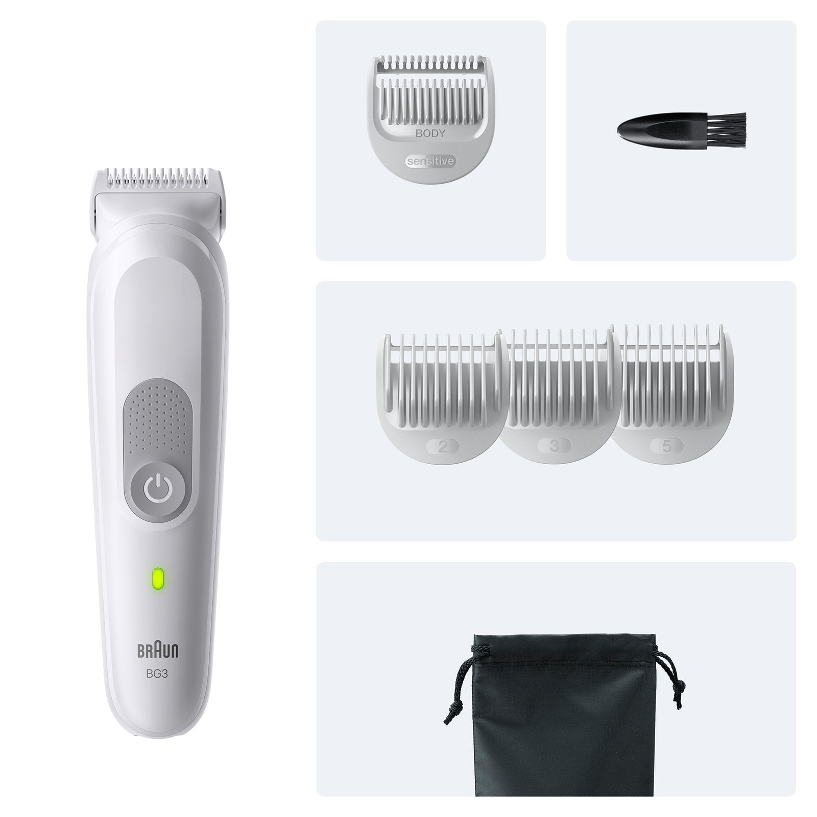 Braun Body Groomer Series 3 BG3575 SIOC: retailer-supplied image