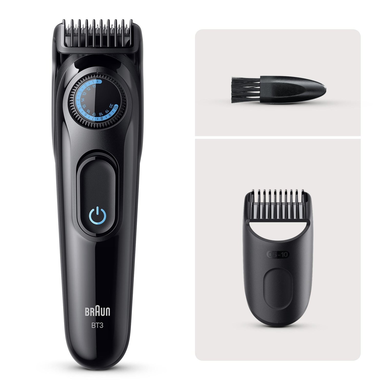 Braun Series 3 Plus 2 BT3500 Beard Trimmer - Black - 20 Length Settings - 50 Min Cordless Runtime - Image 9