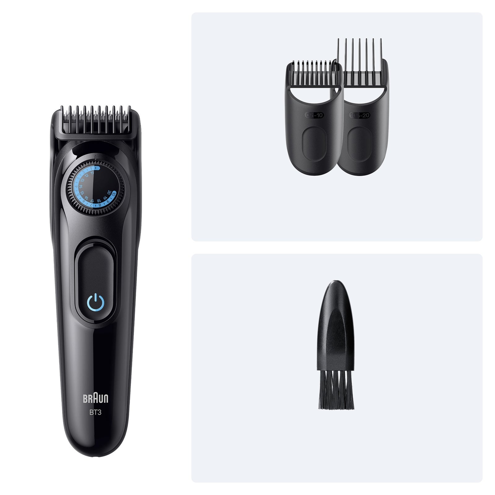 Braun Series 3 BT3520 Barttrimmer mit 40 Längeneinstellungen: retailer-supplied image