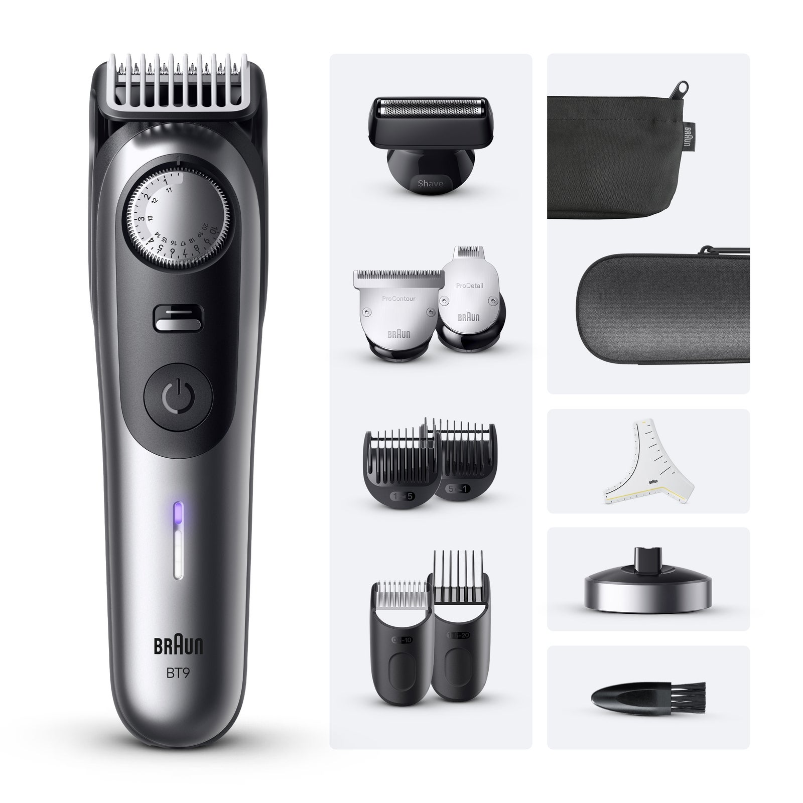 Men's Black Braun Beard Trimmer Series 9 Bt9565 - Image 2