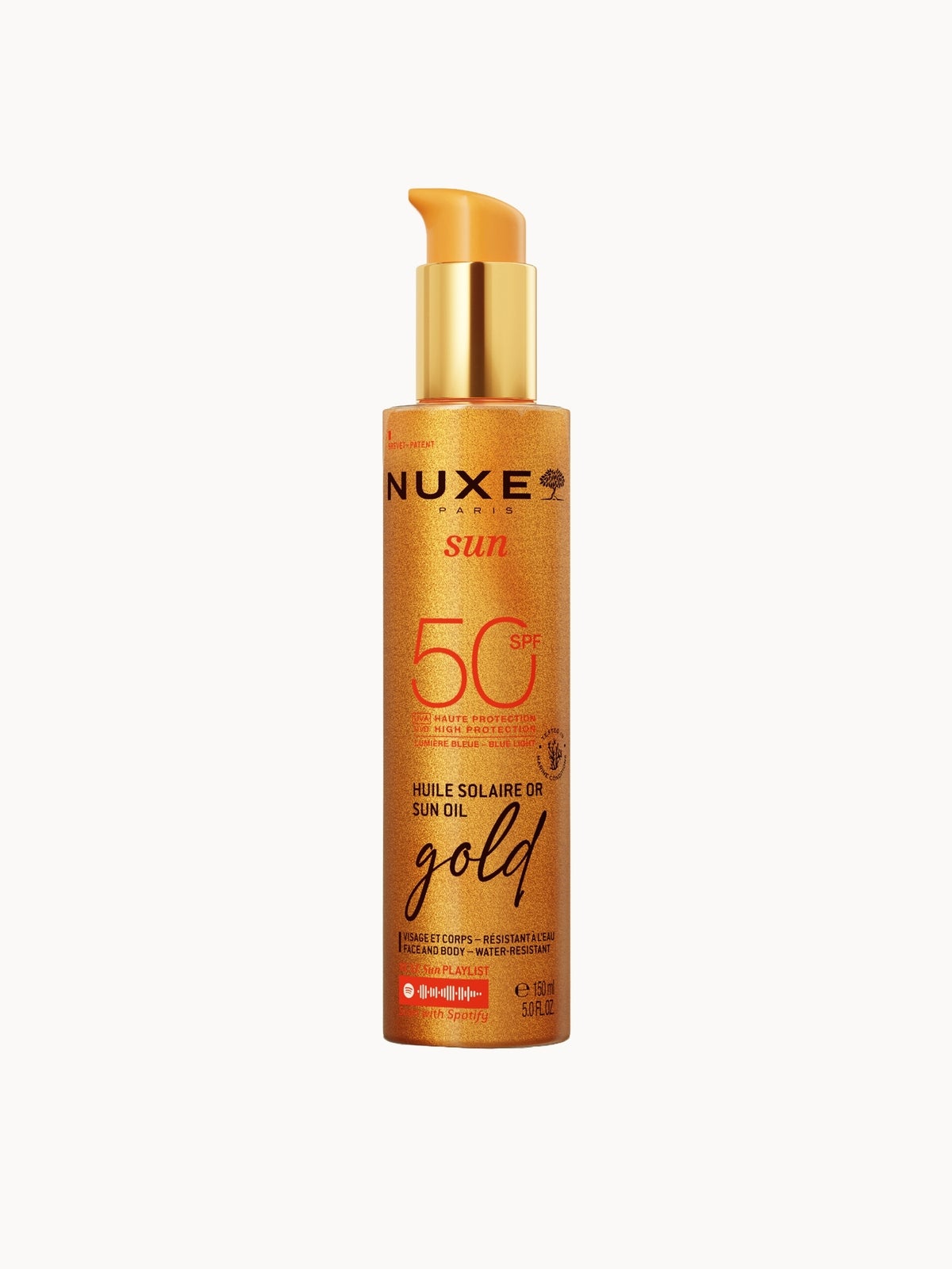 Nuxe Sun Oil Shimmering Gold SPF 50 150ml