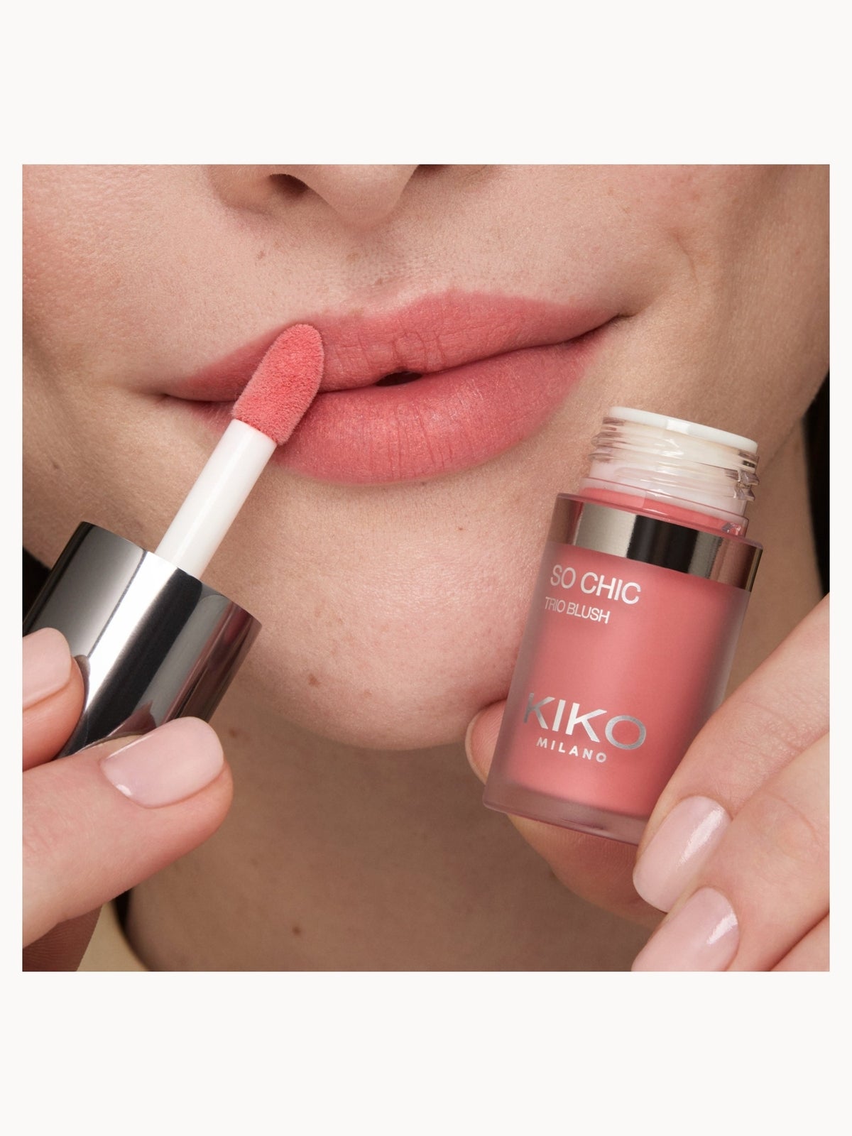KIKO Milano So Chic Trio Blush 4.5ml (Various Shades) - 03 Pink Whisper 4