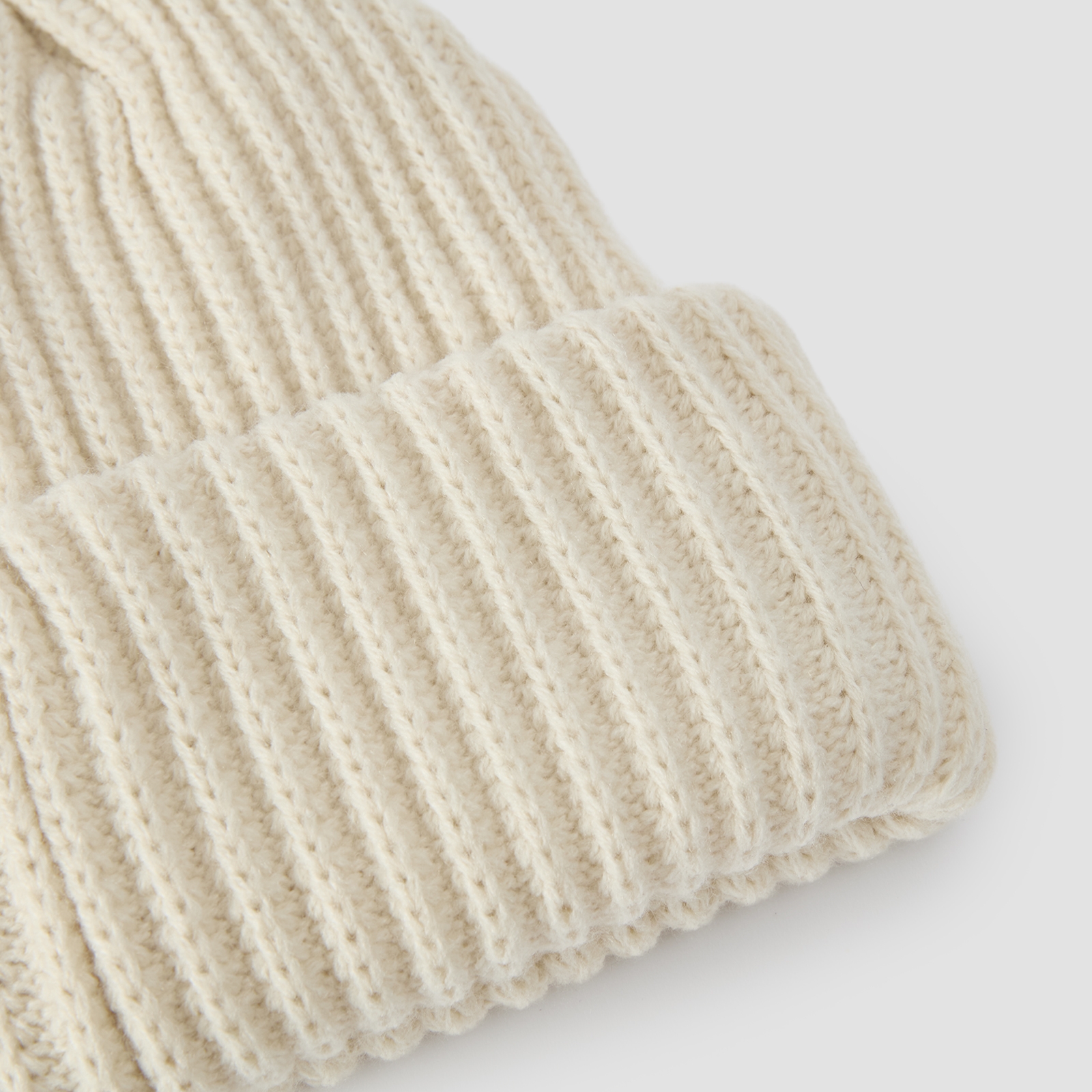 Thumbnail - MP Tatiana Strickmütze – Helles Cremeweiß