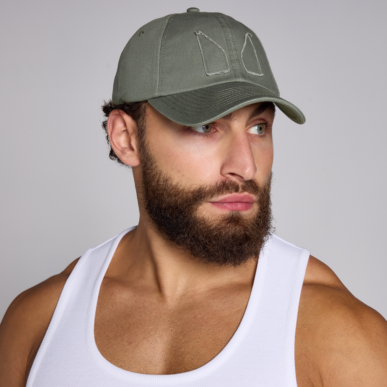 Thumbnail - MP Applikationkappe – Dunkles Salbeigrün