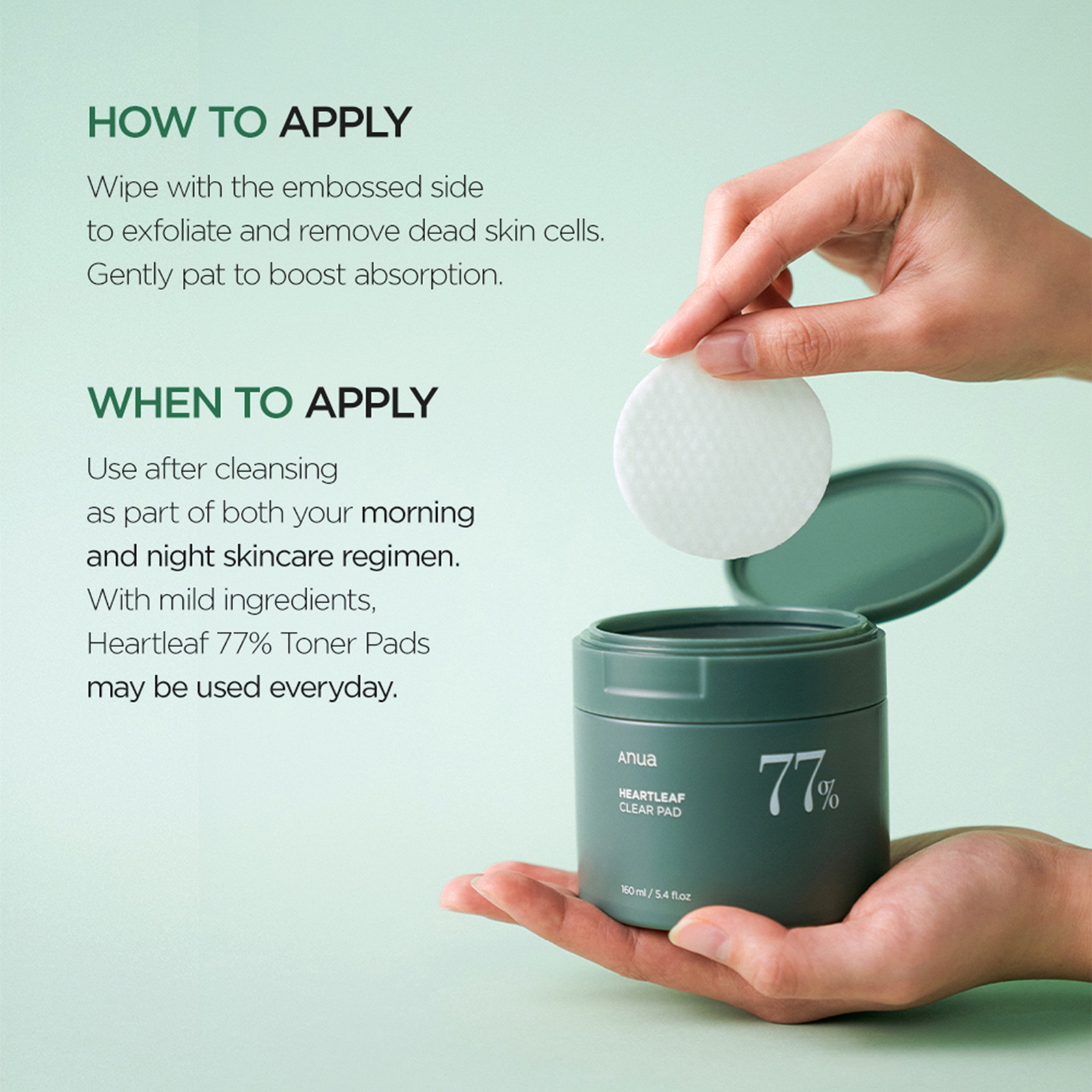 Thumbnail - Anua Heartleaf 77 Clearpad 160ml