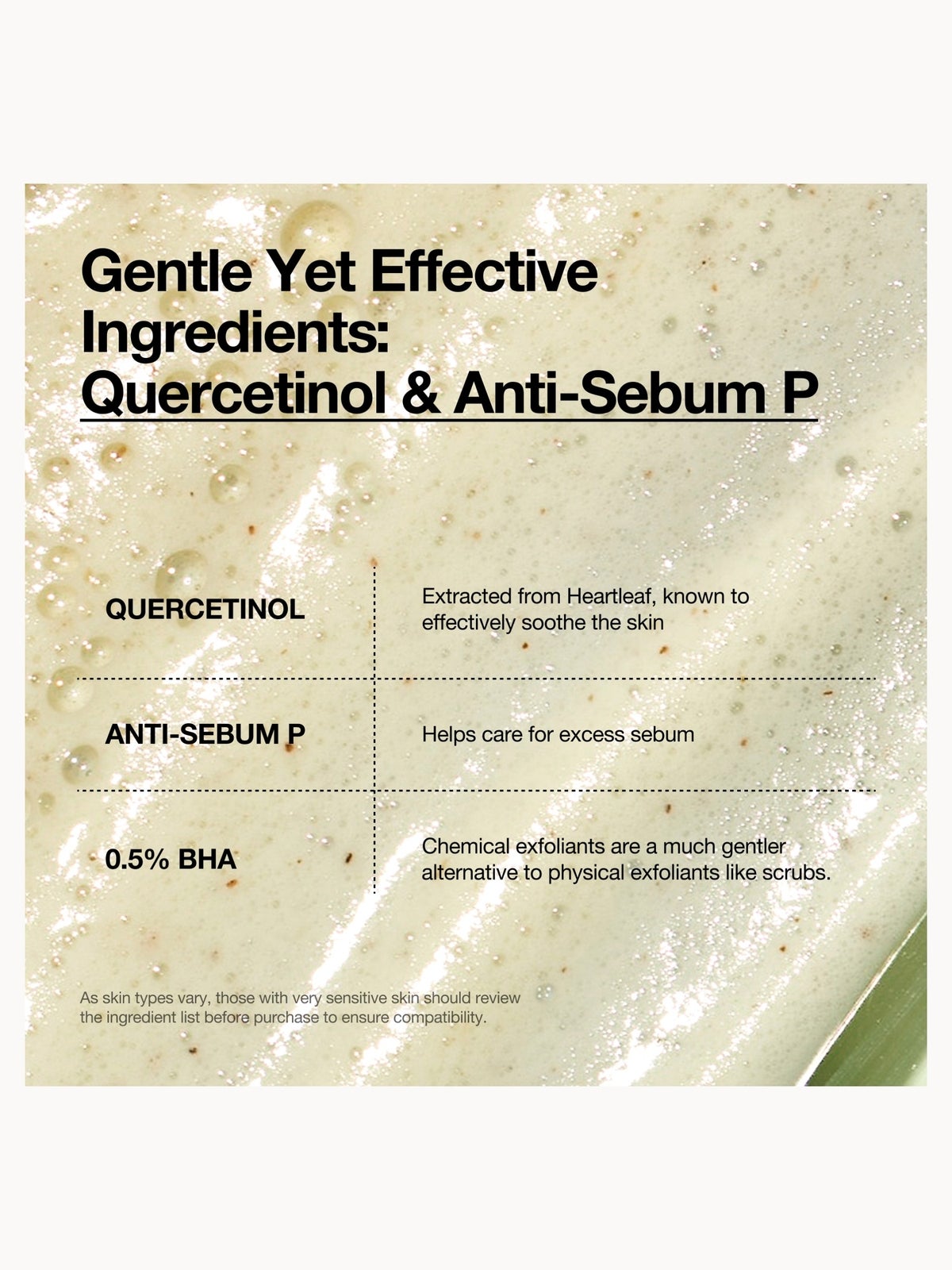 Anua Heartleaf Quercetinol Pore Deep Cleansing Foam 150ml 4
