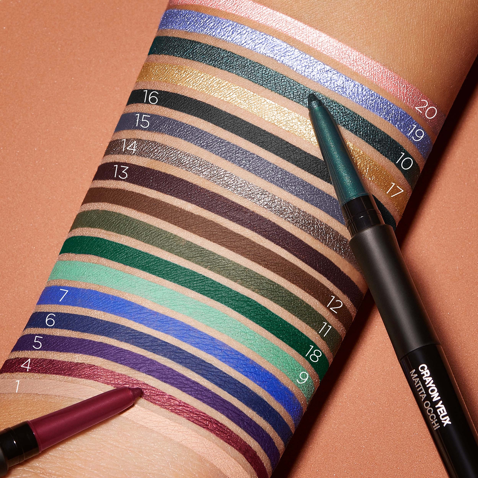 Thumbnail - KIKO Milano Unlimited Precision Automatic Eyeliner And Khôl 0.35g (Various Shades) - 04 Spicy Burgandy