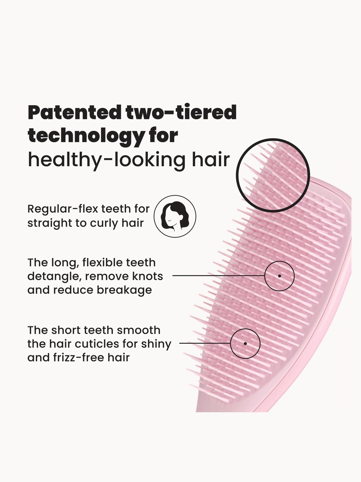 Tangle Teezer Home and Away Detangling Duo Millennial Pink 2