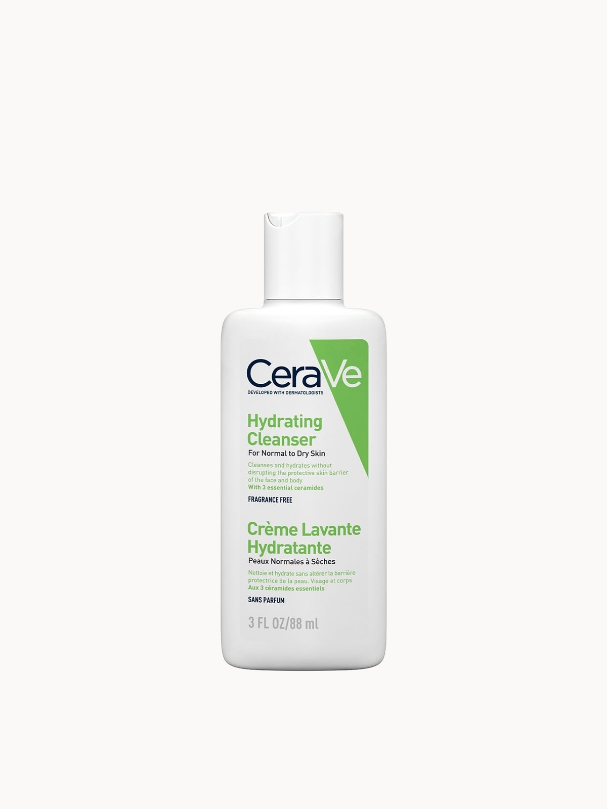 CeraVe Travel Size Hydrating Cleanser & Moisturising Cream for Normal to Dry Skin 3