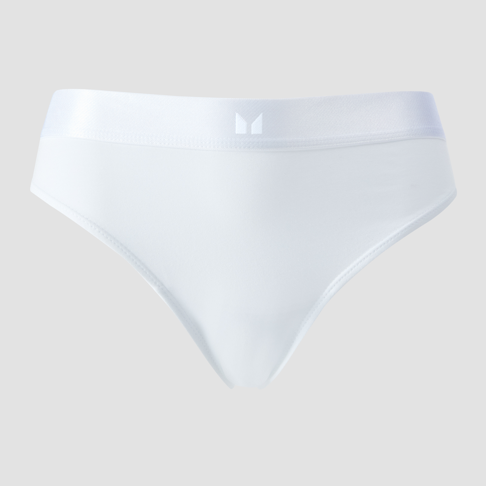 Thumbnail - MP Damen Bikinislip mit Mittelhohem Bund (5er-Packung) – Weiß/Schwarz/Hellgrau - L