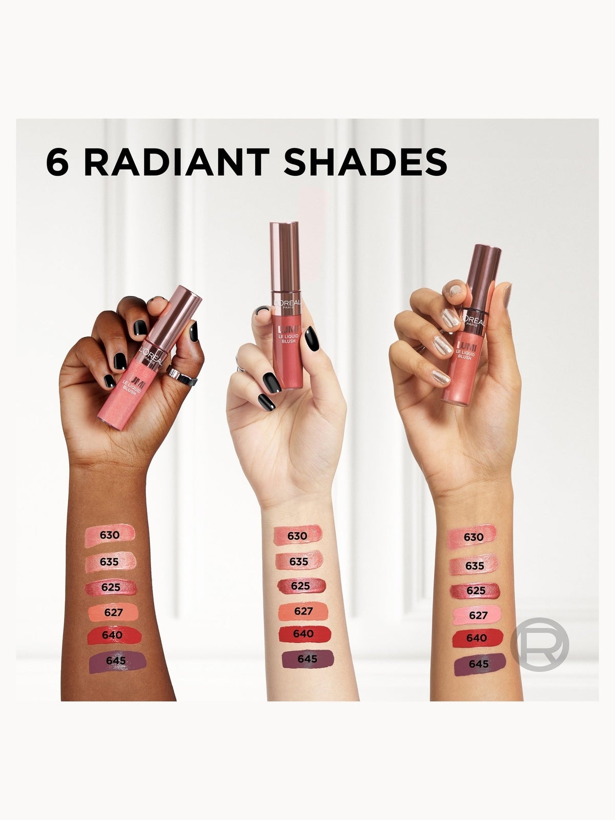 L'Oréal Paris Lumi Le Liquid Blush (Various Shades) - 627 Glowy Warm Peach 2