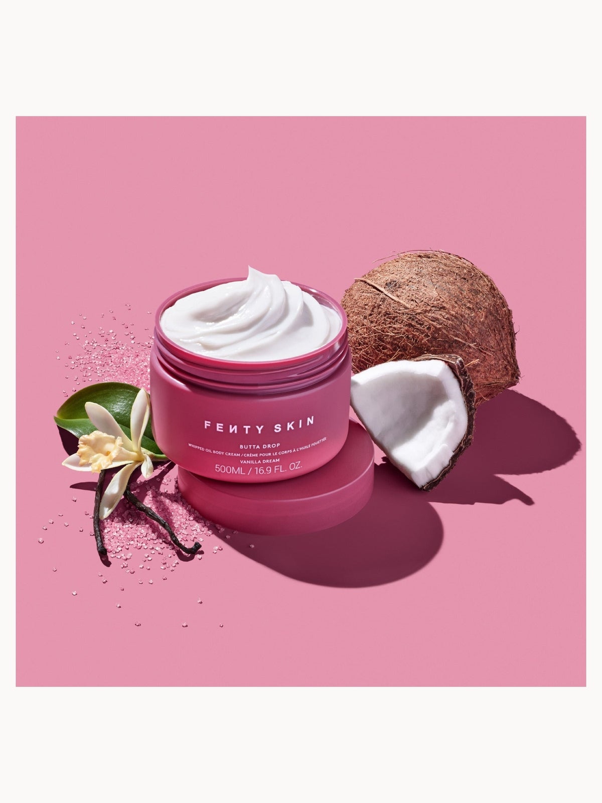 Fenty Skin Jumbo Butta Drop- Vanilla Dream 500ml 2