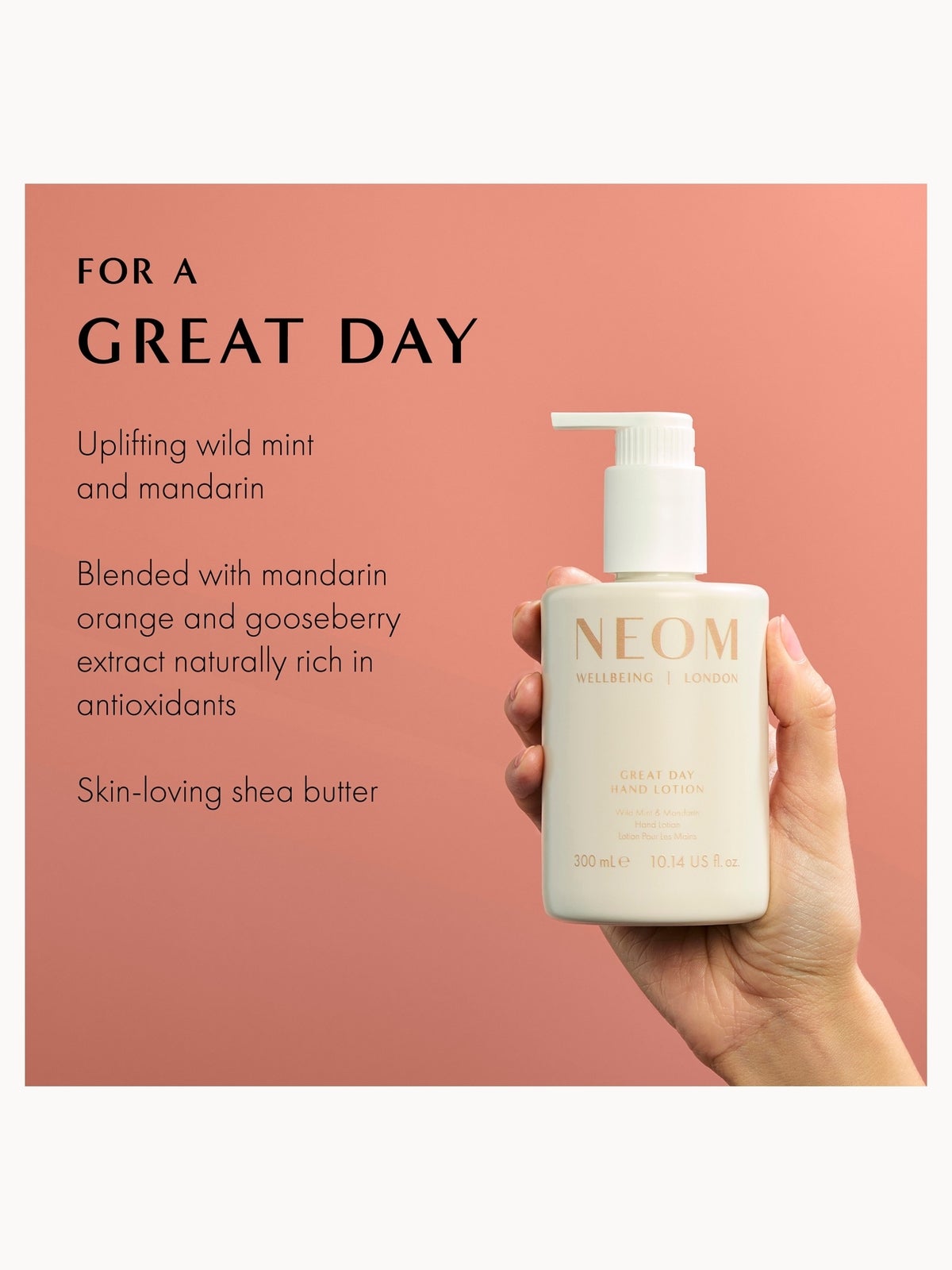 NEOM Great Day Hand Lotion 300ml 2