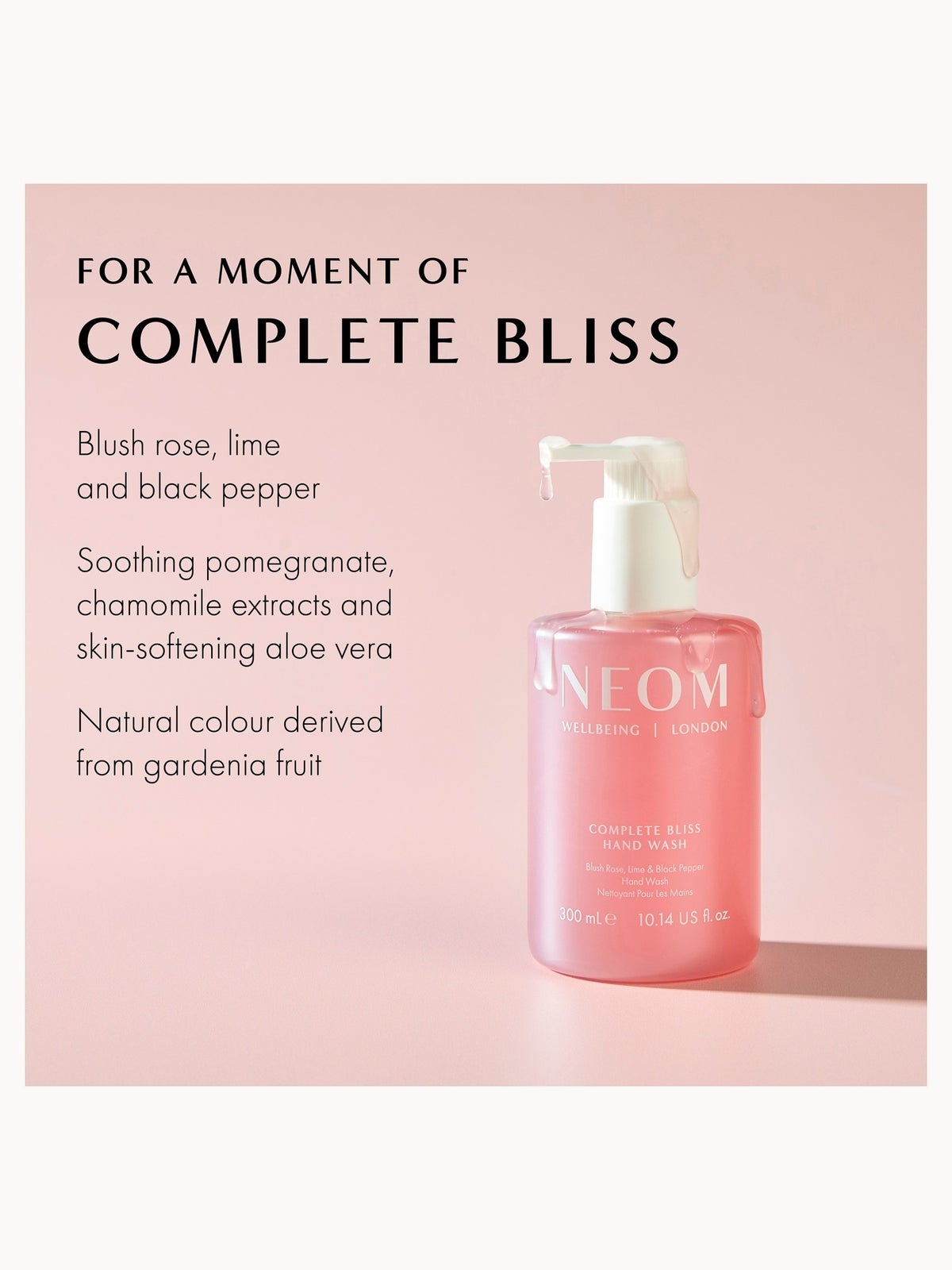 NEOM Complete Bliss Hand Wash 300ml 3