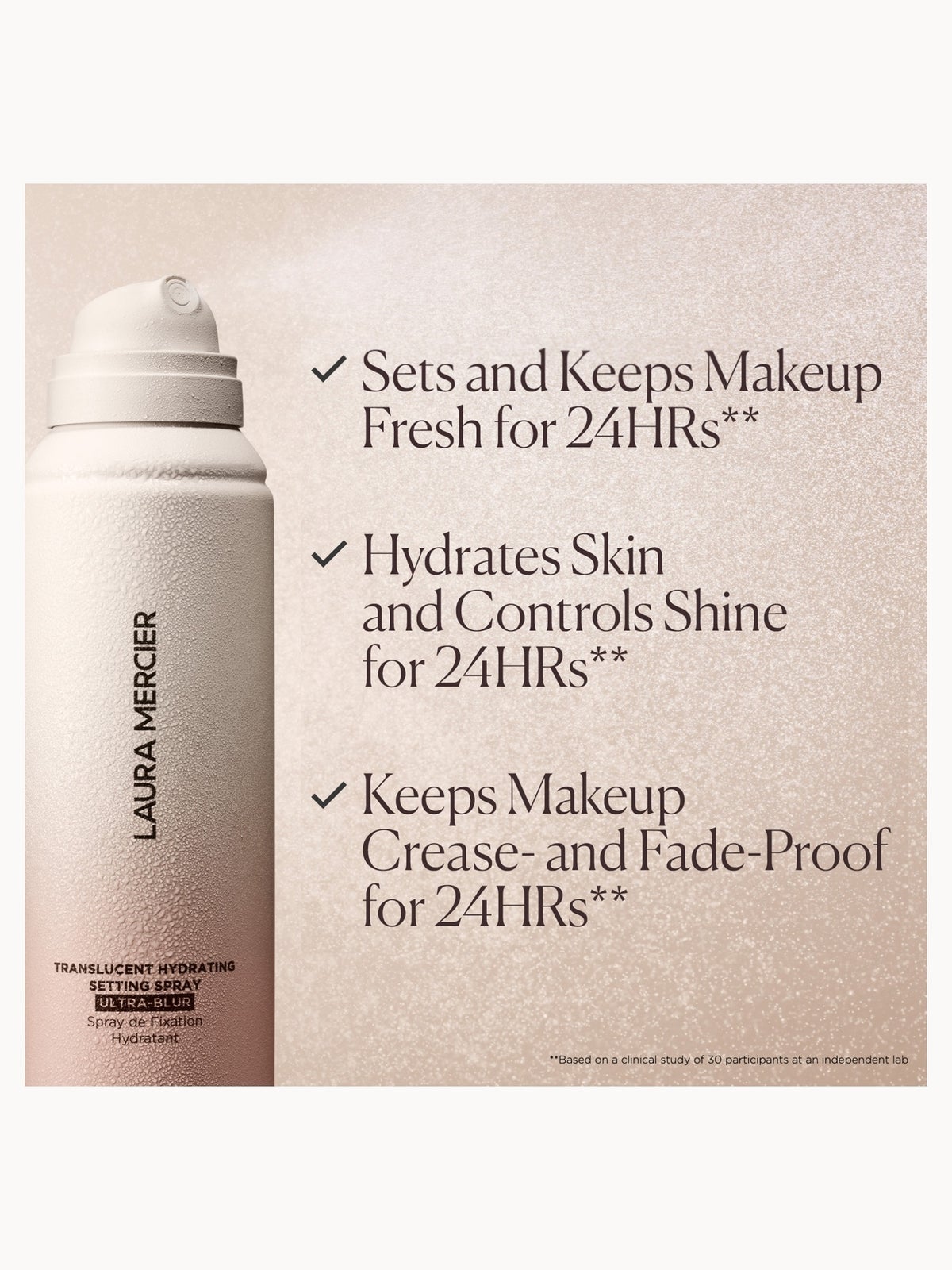 Laura Mercier Translucent Hydrating Setting Spray Ultra Blur 100ml 4