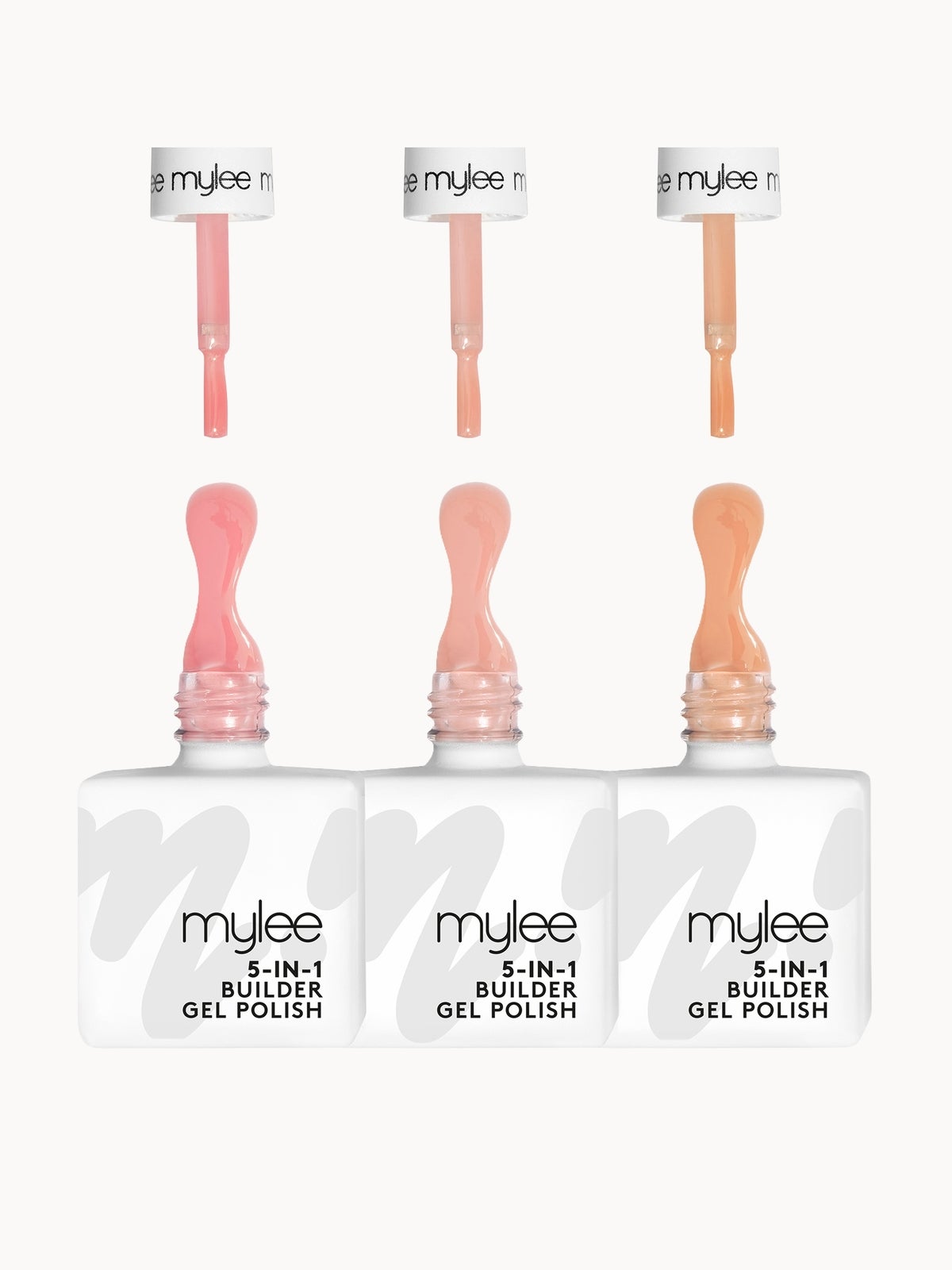 Mylee 5 in 1 Builder Gel Trio - Au Natural (Worth £42)