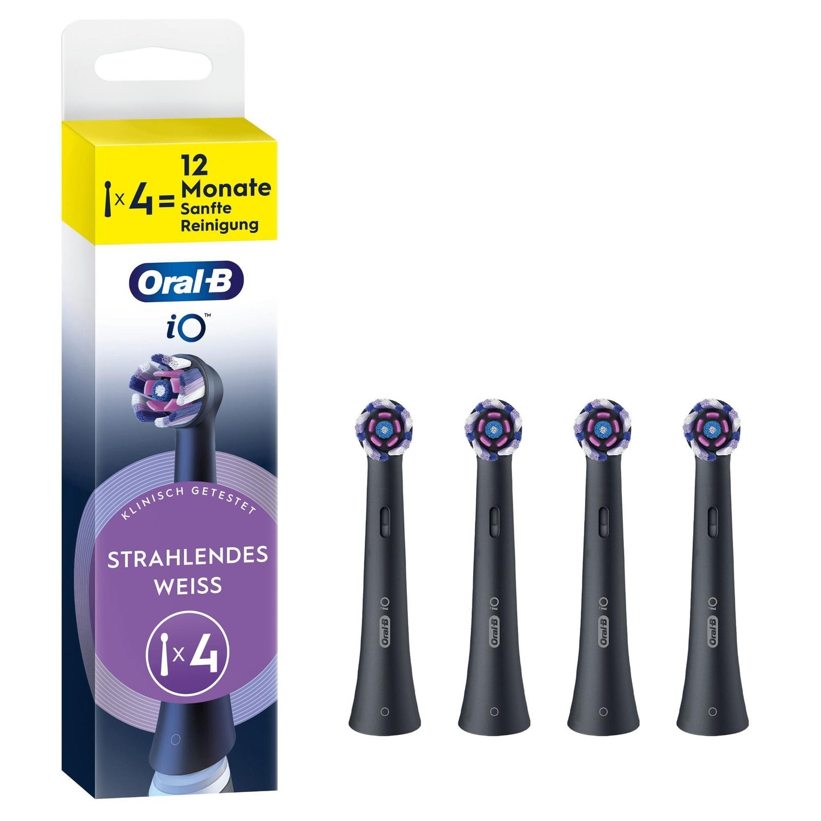 Oral-B IO Radiant white Schwarz 4 stk. - Bild 6