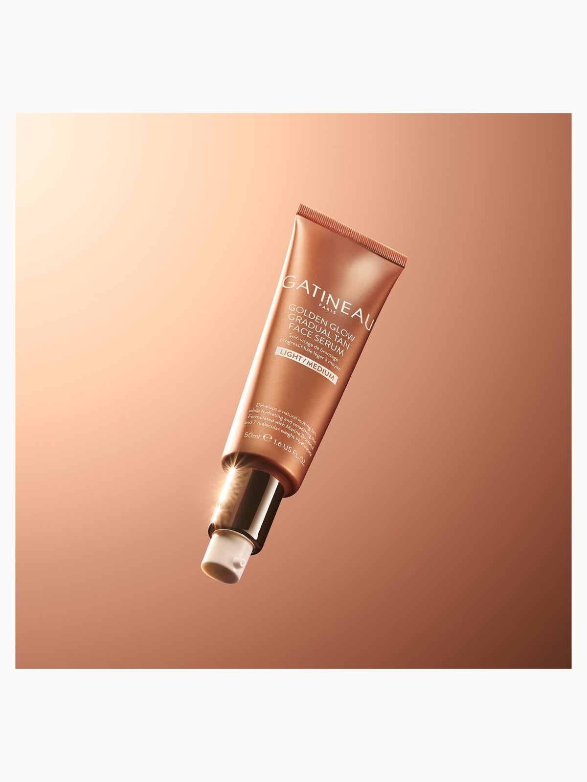 Gatineau Golden Glow Gradual Tan Face Serum 10ml - Light/Medium 2