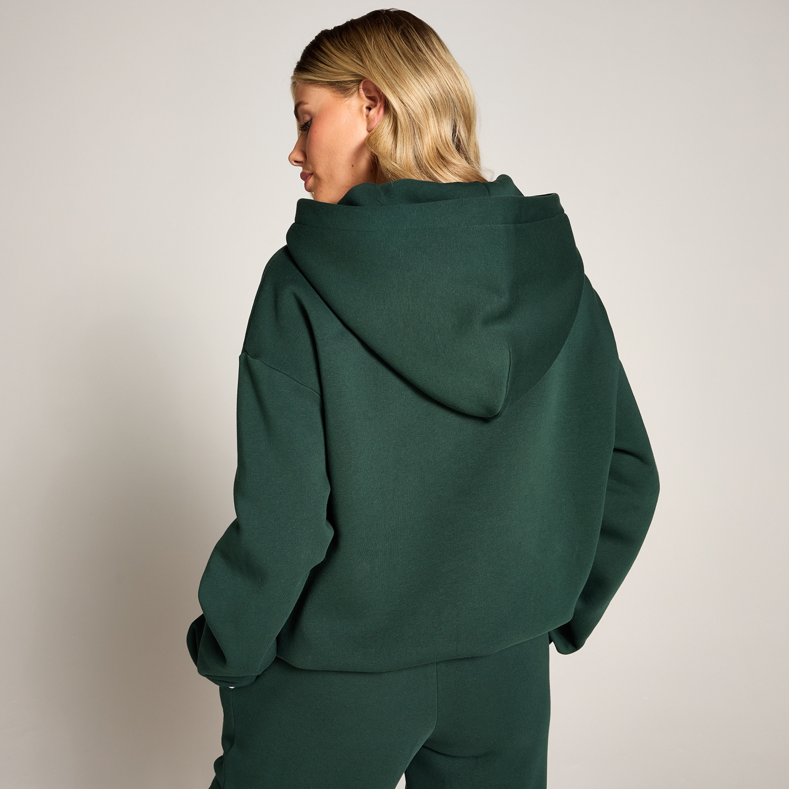 MP X Tatiana Ultra Oversized-Kapuzenpulli – Dunkelgrün - XS