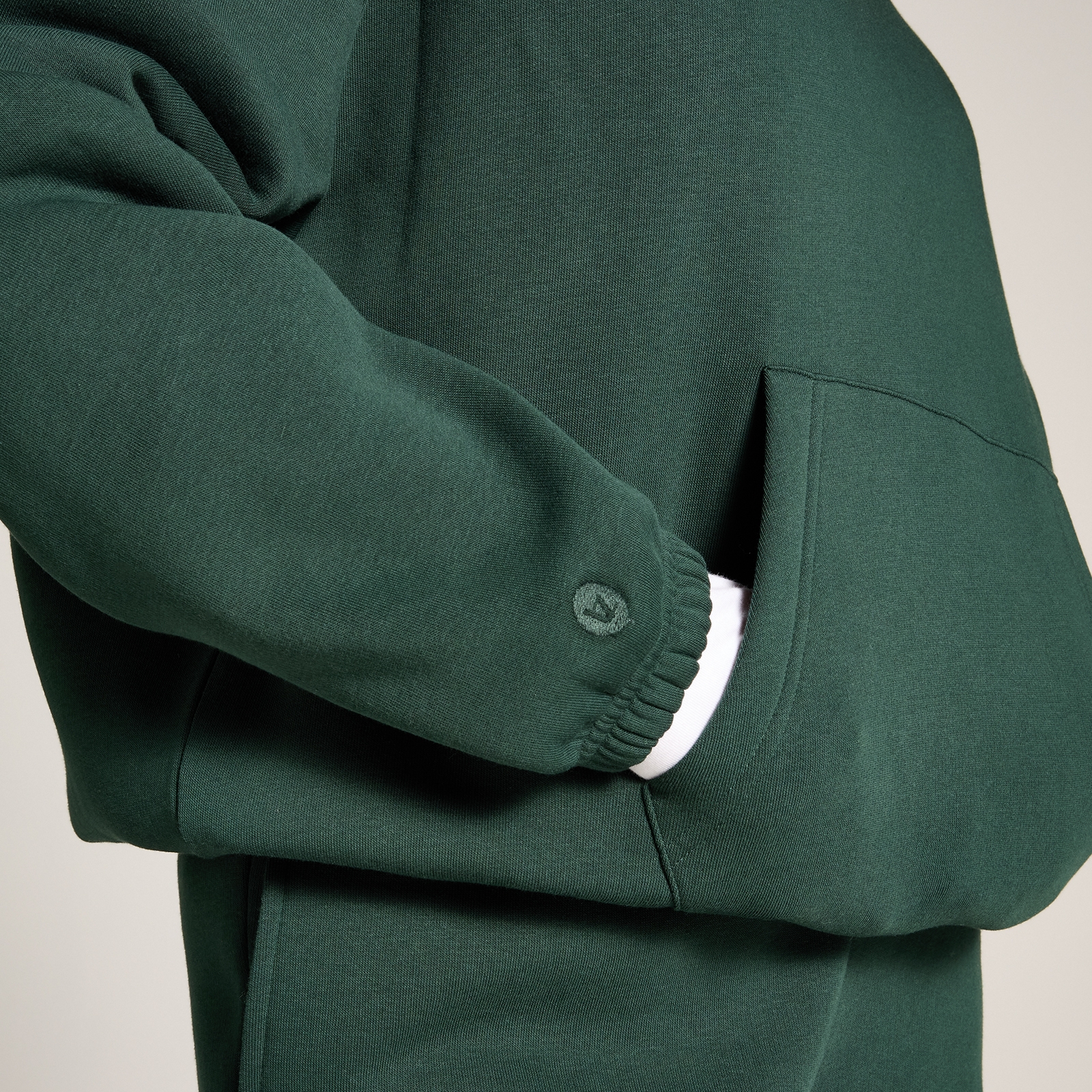 Thumbnail - MP X Tatiana Ultra Oversized-Kapuzenpulli – Dunkelgrün - S