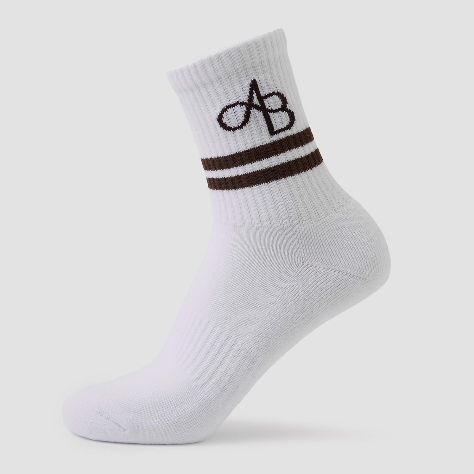 Thumbnail - MP X Aleksandra 3er-Packung Crew-Socken – Kaffee/Mandarine - UK 2-5