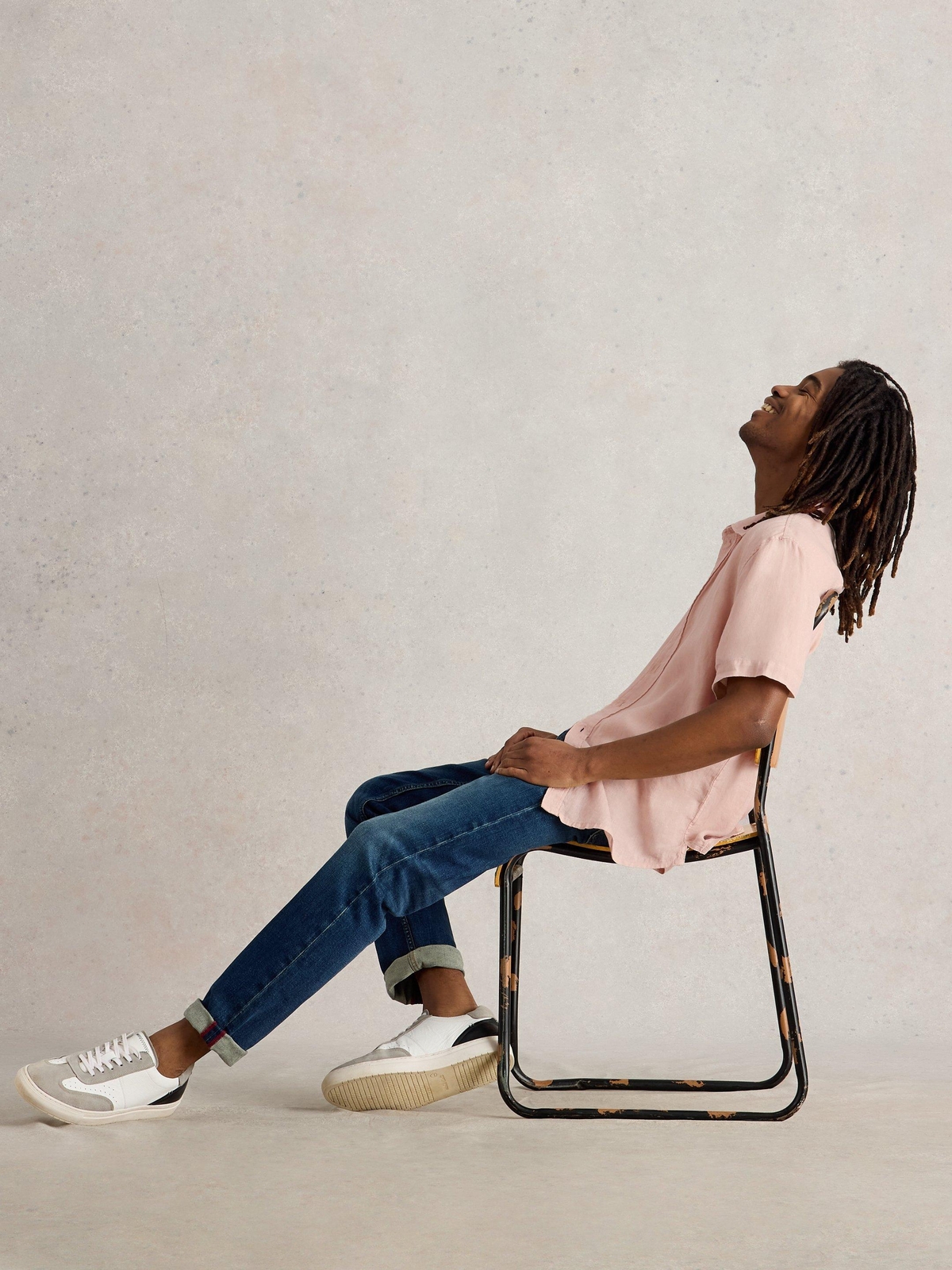 Leinenhemd Keswick Kurzarm - S