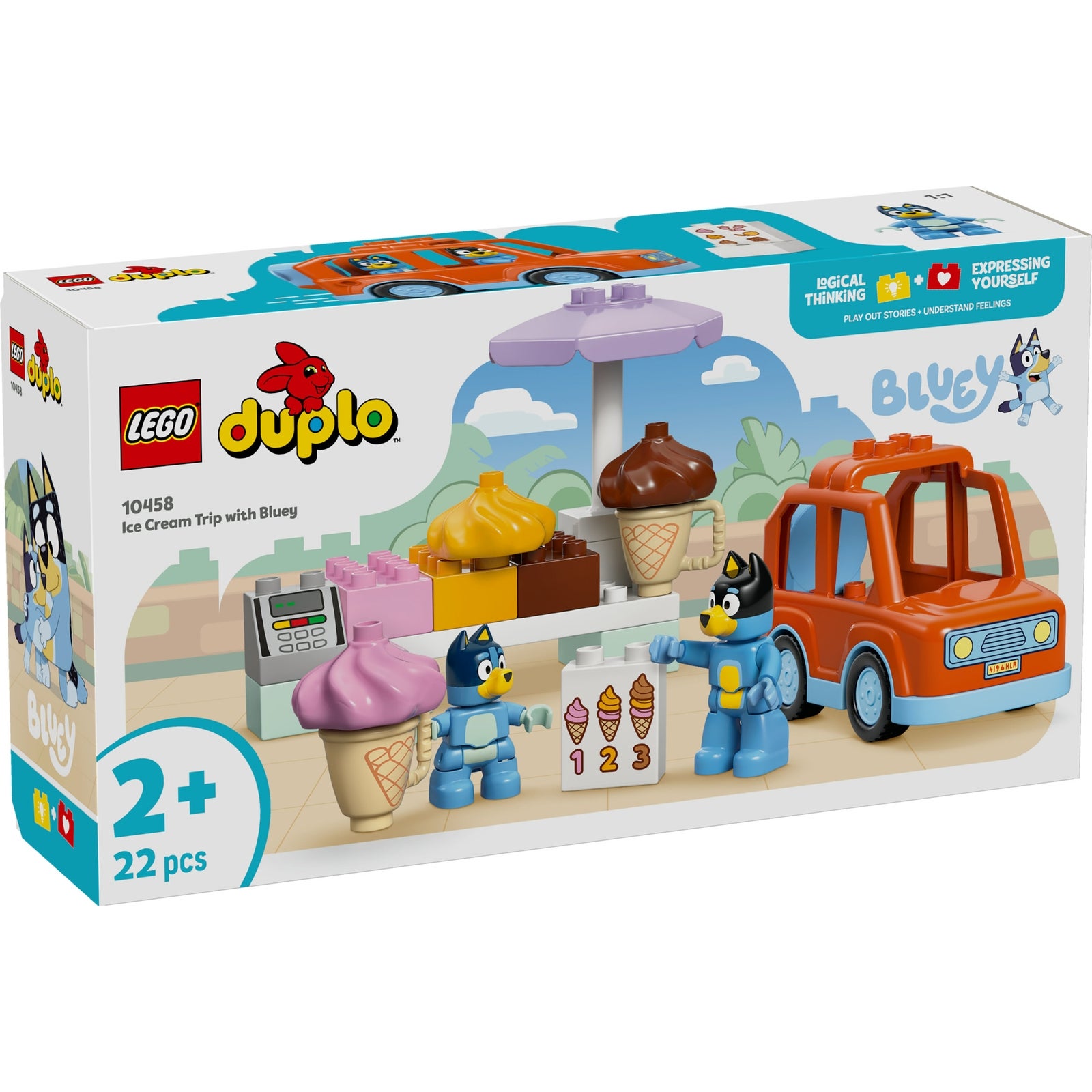 LEGO® DUPLO® Excursion chez le glacier avec Bluey 10458