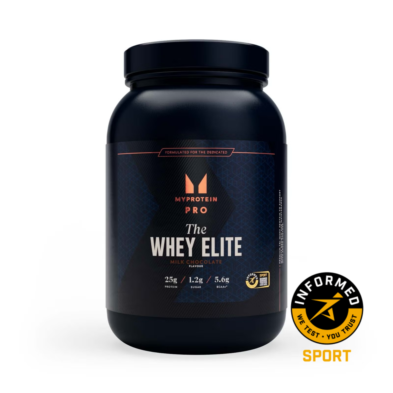 Myprotein UK MyProtein THE Whey Elite - 1.02kg - 30servings - Milk Chocolate (Informed Sport)