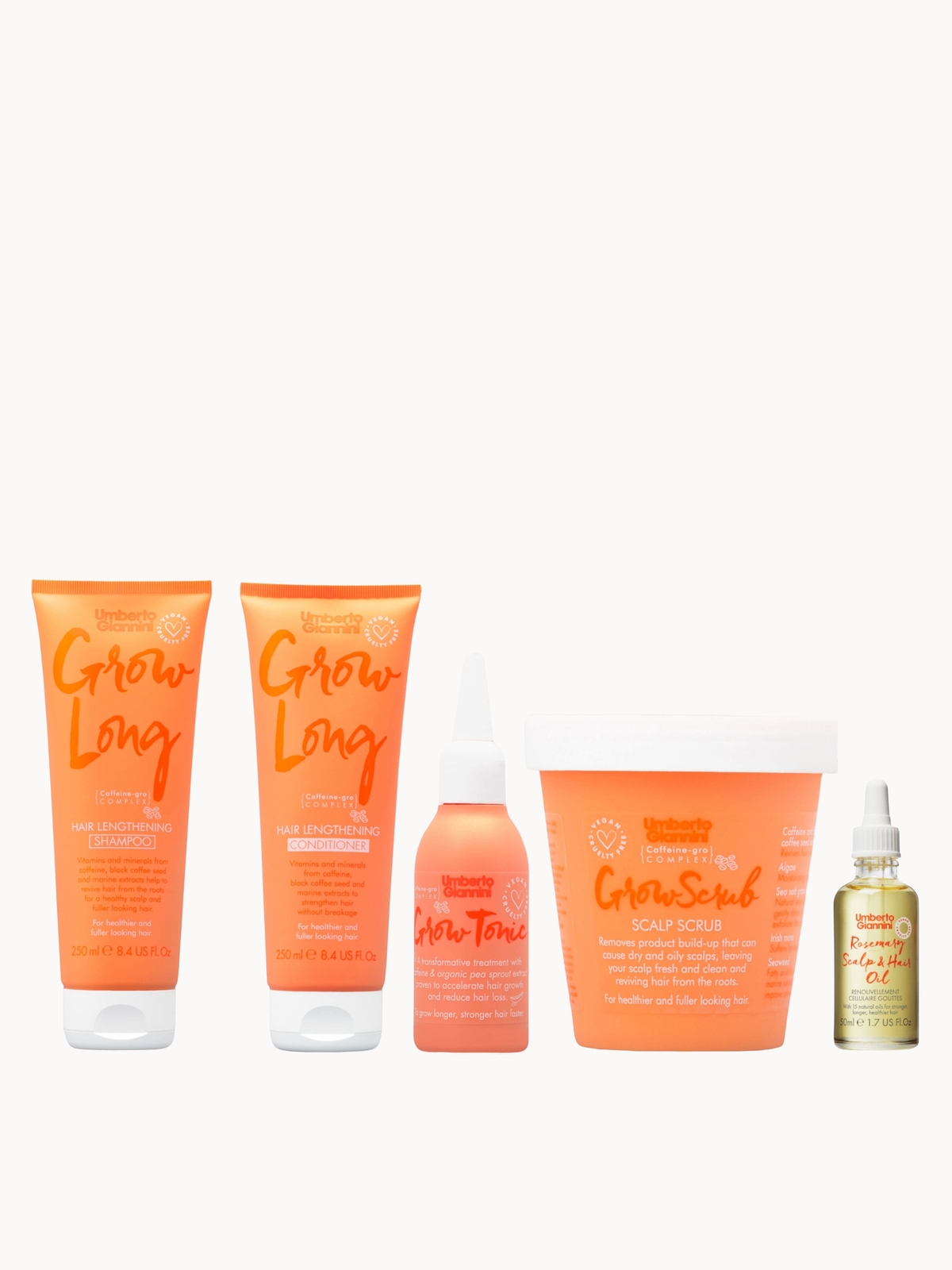 Umberto Giannini Grow Longer Hair Collection