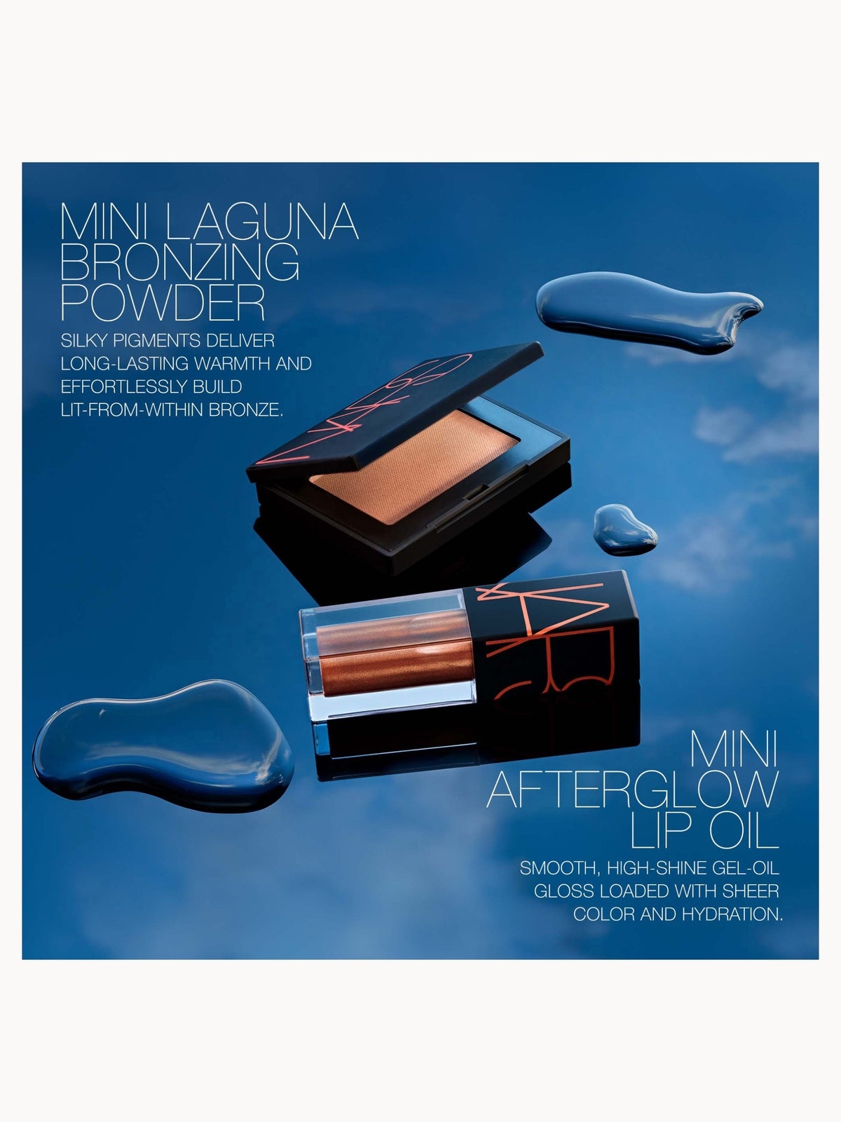 NARS Mini Laguna Bronzer & Lip Oil Bundle 4