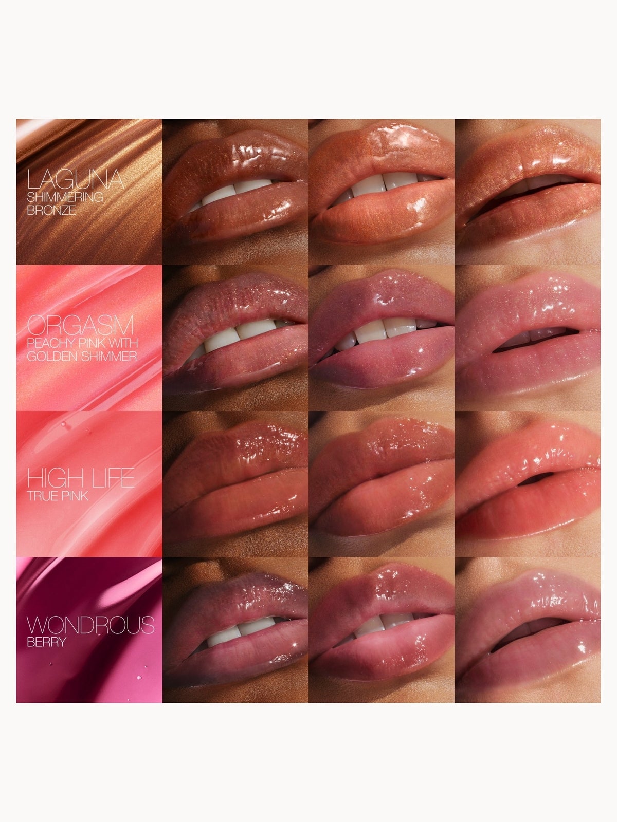 NARS Limited Edition Afterglow Lip Oil 5.7ml (Various Shades) - 777 — Orgasm 4