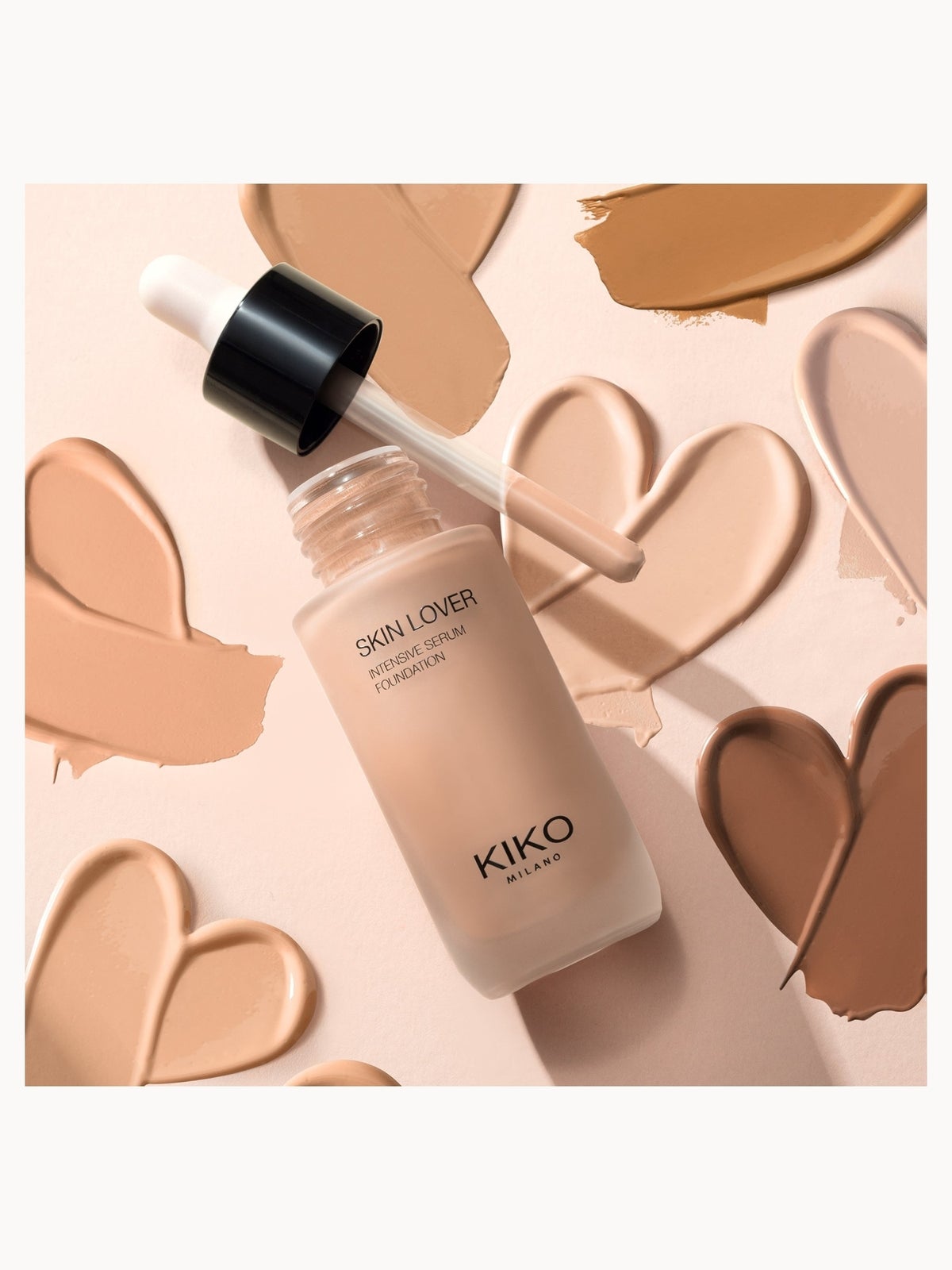 KIKO Milano Skin Lover Intensive Serum Foundation 28ml (Various Shades) - 9.5 Neutral Rose 3