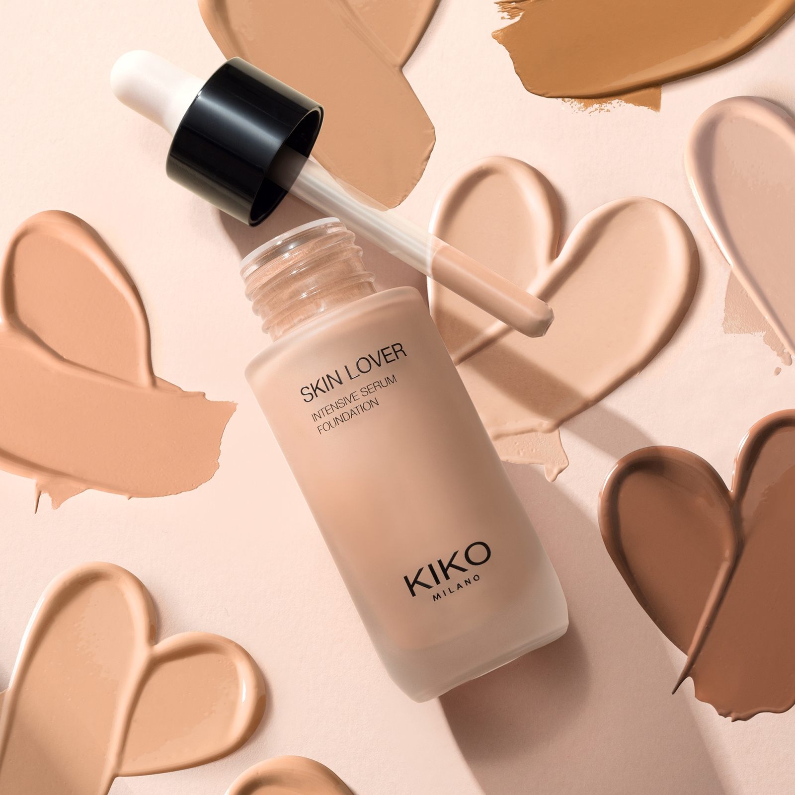 Thumbnail - KIKO Milano Skin Lover Intensive Serum Foundation 28ml (Various Shades) - 3 Neutral Rose