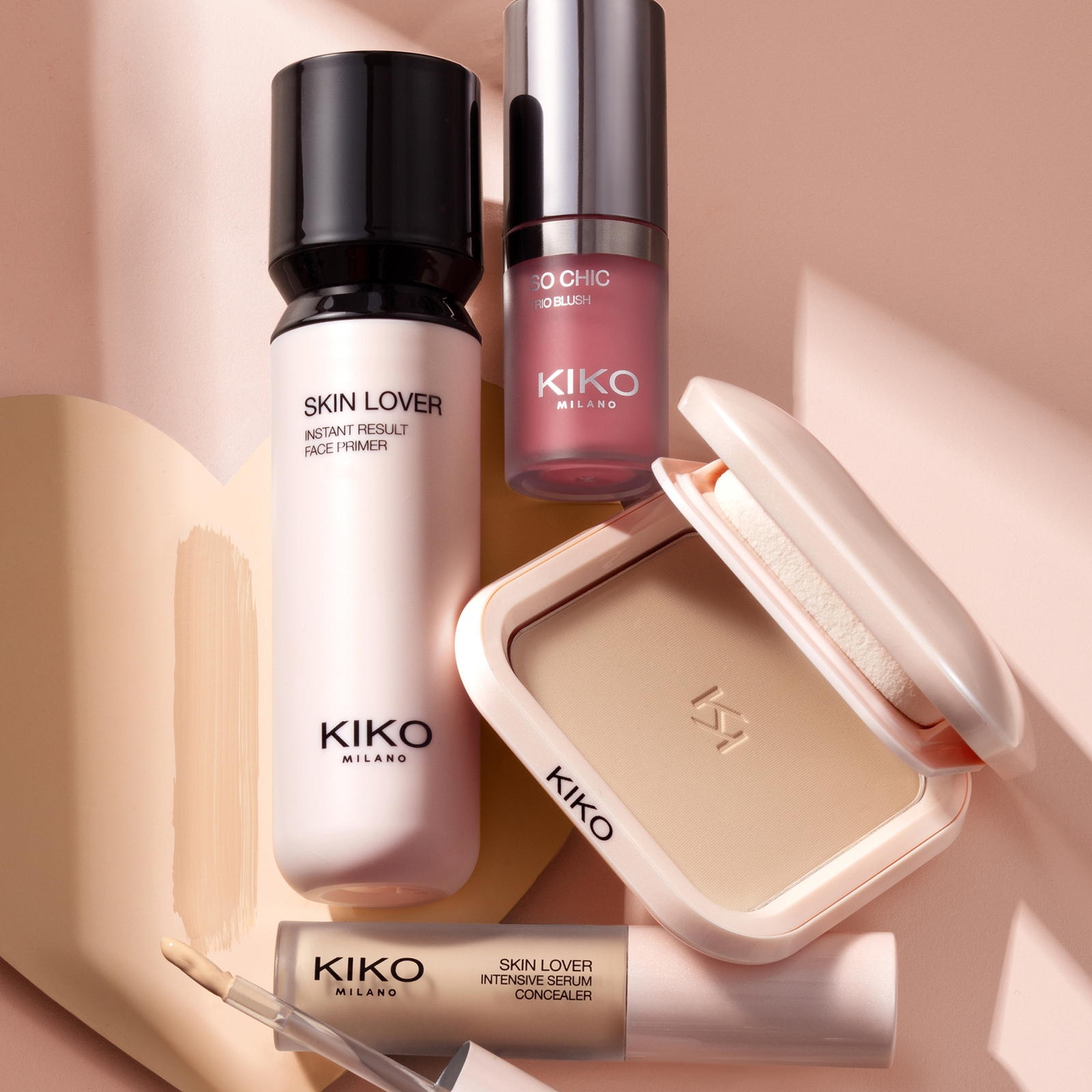 Thumbnail - KIKO Milano Skin Lover Refining Face Powder Foundation 12g (Various Shades) - 10 Butterscotch