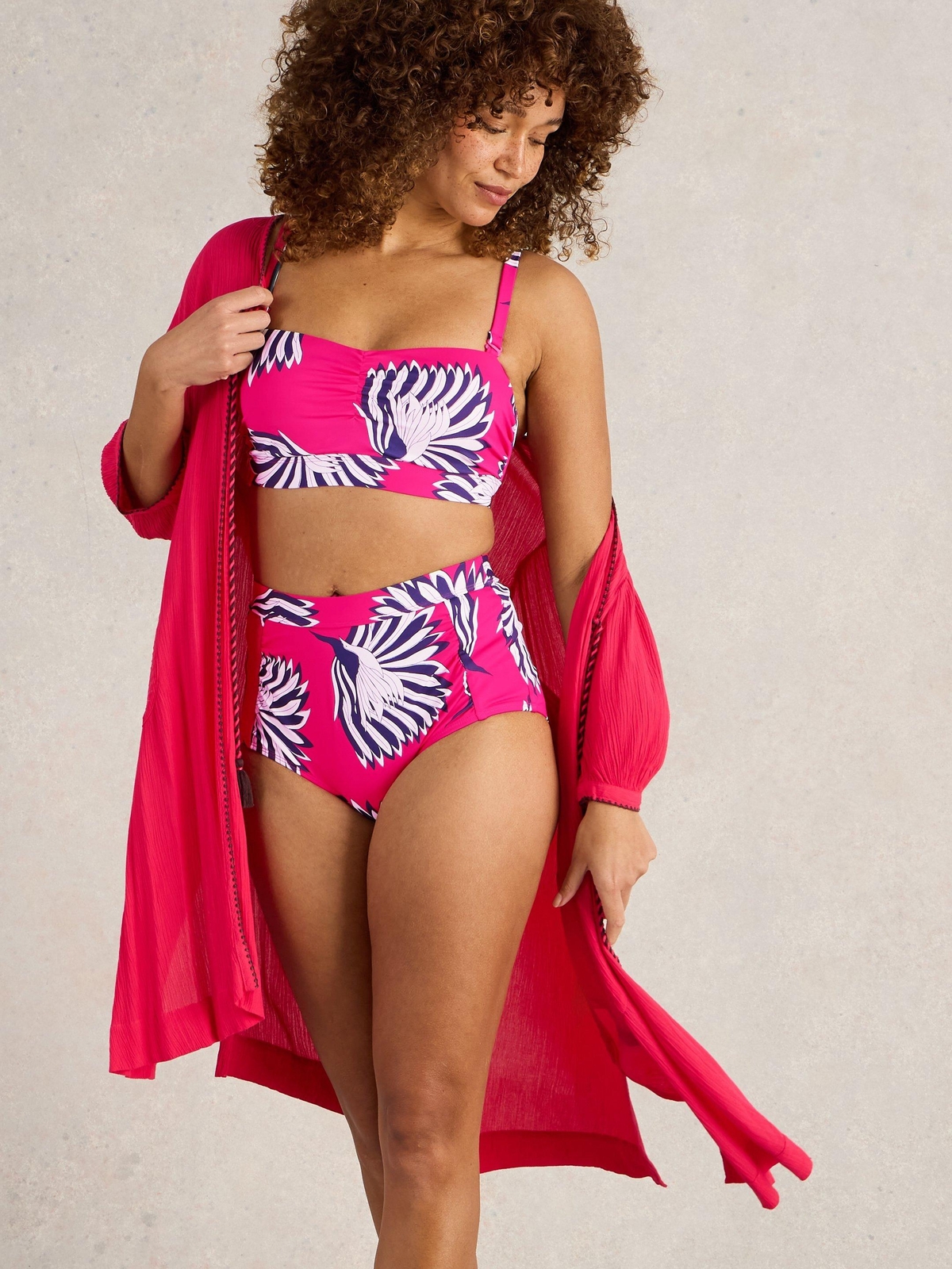 Bikinihose Suki mit hohem Bund - 38