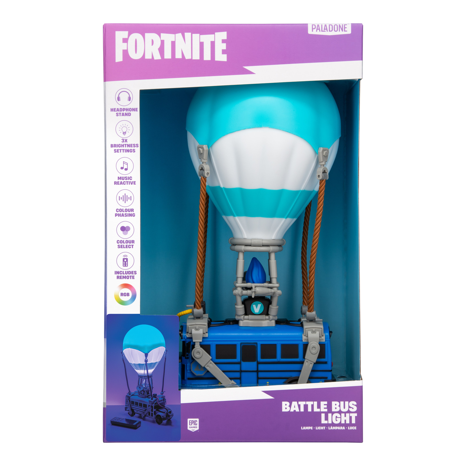 Image of Fortnite Battle Bus Diorama Light
