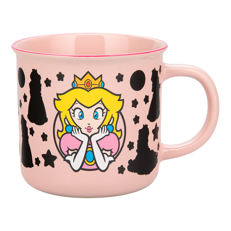 Super Mario Princess Peach Heat Change Mug