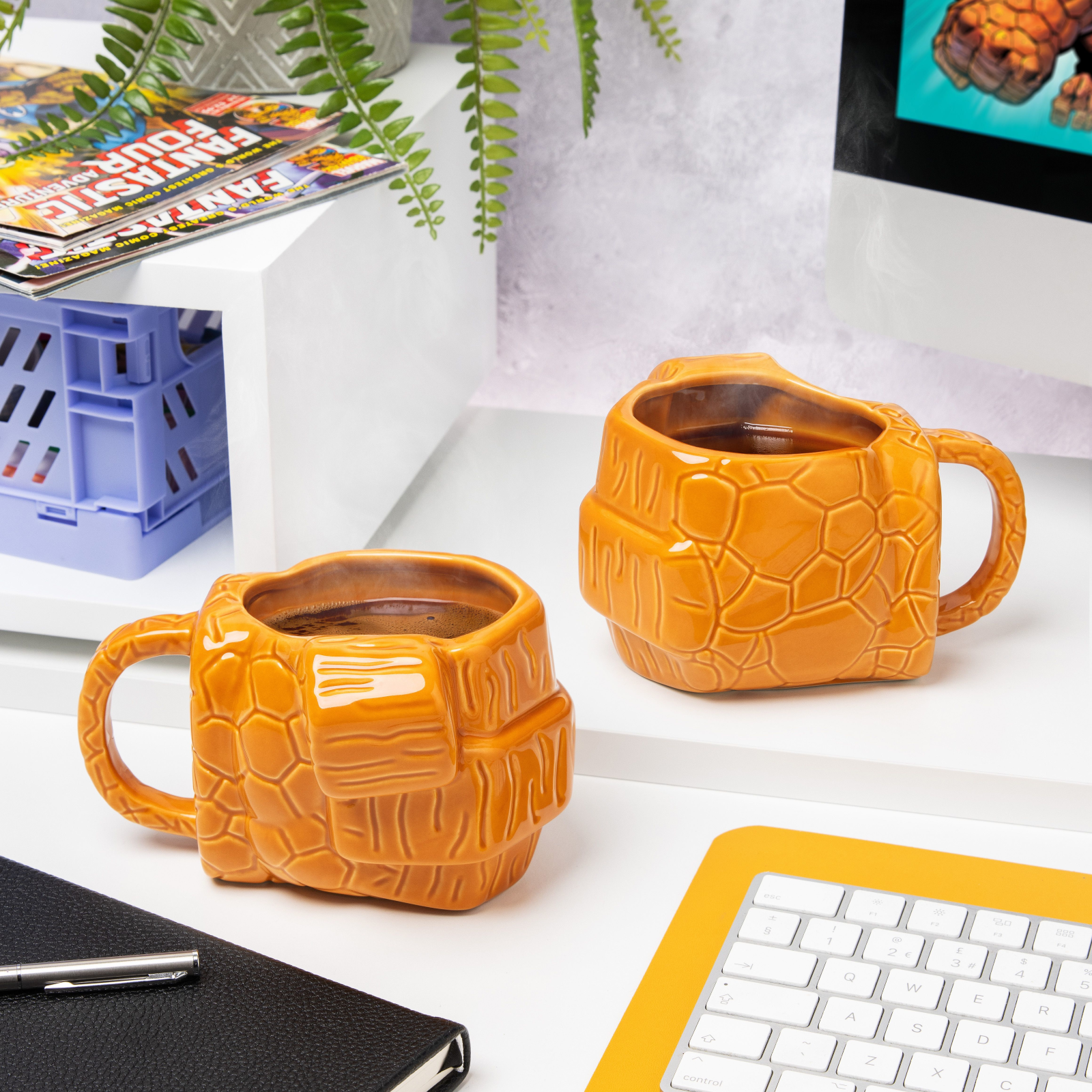 Image of Fantastic Four The Thing Shaped Mug
