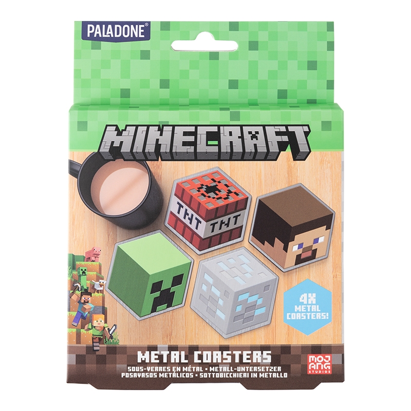 Image of Minecraft Metal Coasters