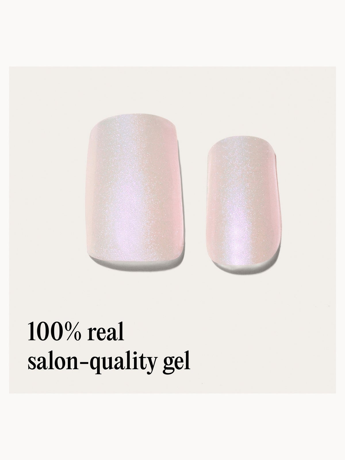 Mylee Gel Nail Wraps - Seashell 3