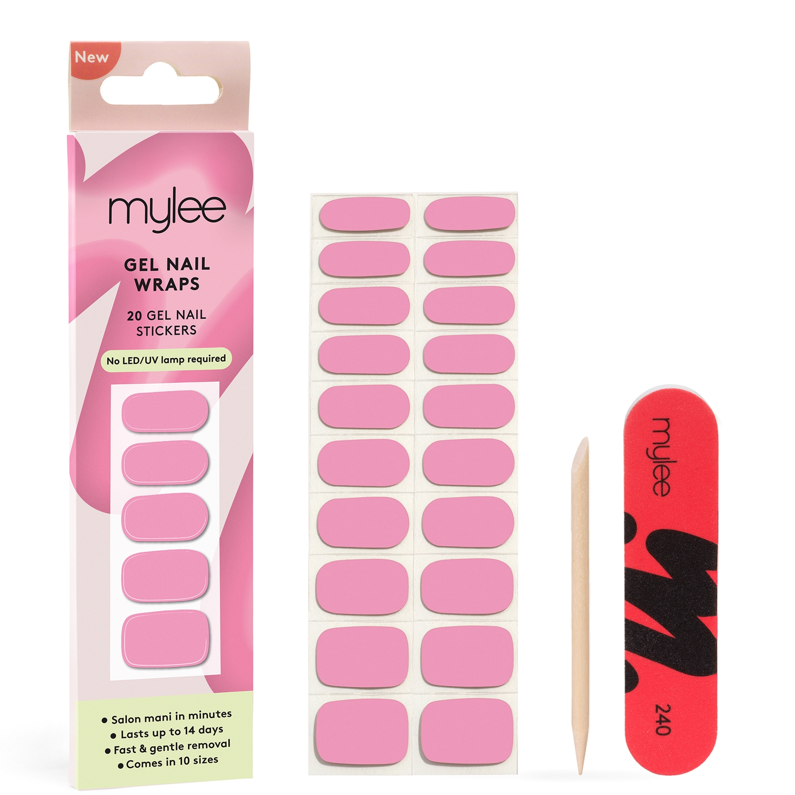Mylee Gel Nail Wraps - Stand By Me