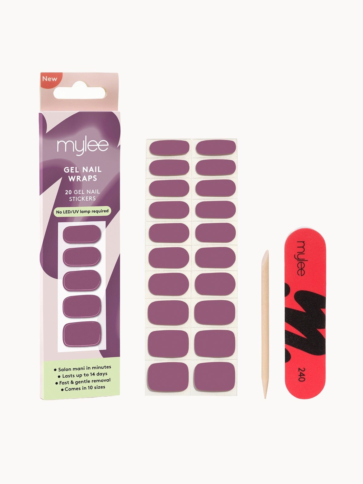Mylee Gel Nail Wraps - In The Air