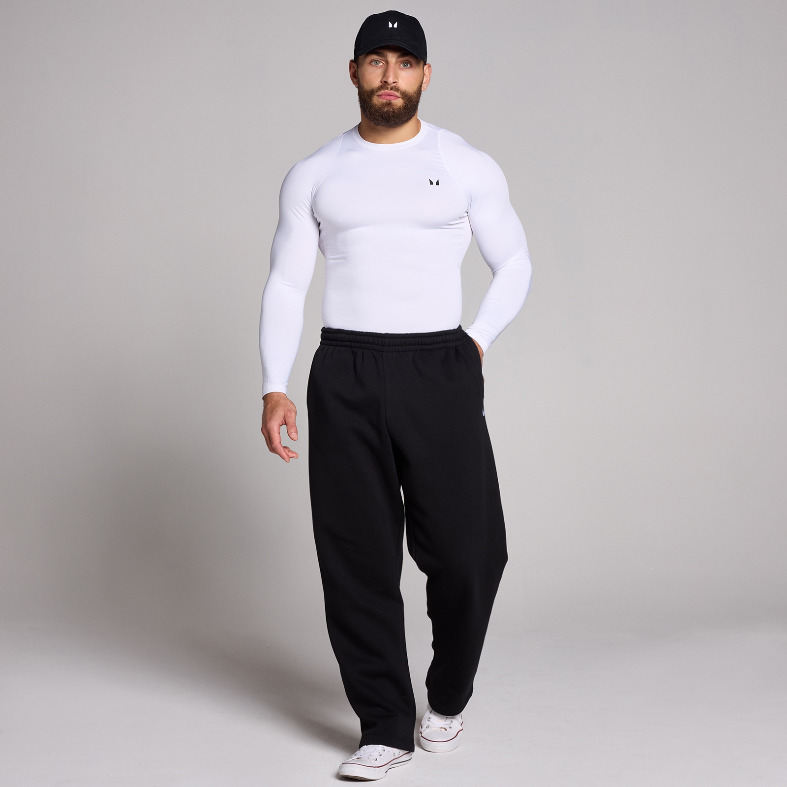 Thumbnail - MP Herren Training Langarm-Baselayer – Weiß - L